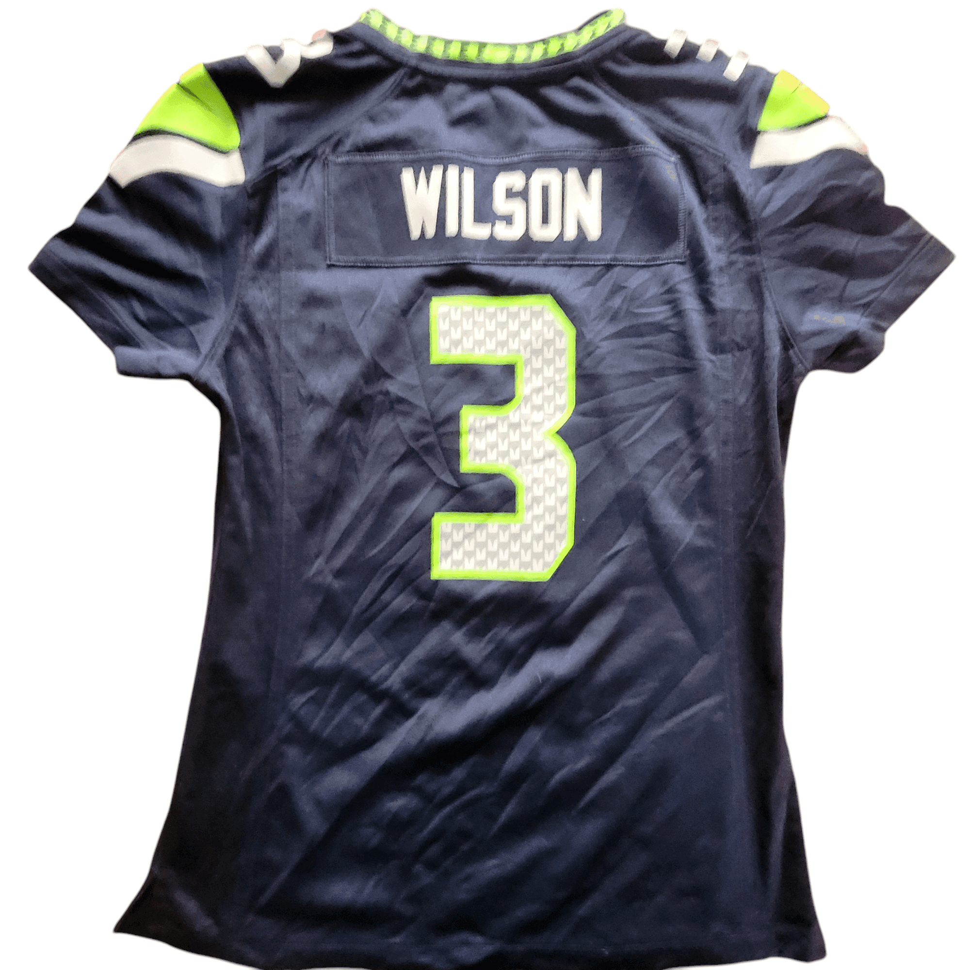 Seattle Seahawks Women's Jersey - Wilson 3 - Size Small - USASTARFASHION