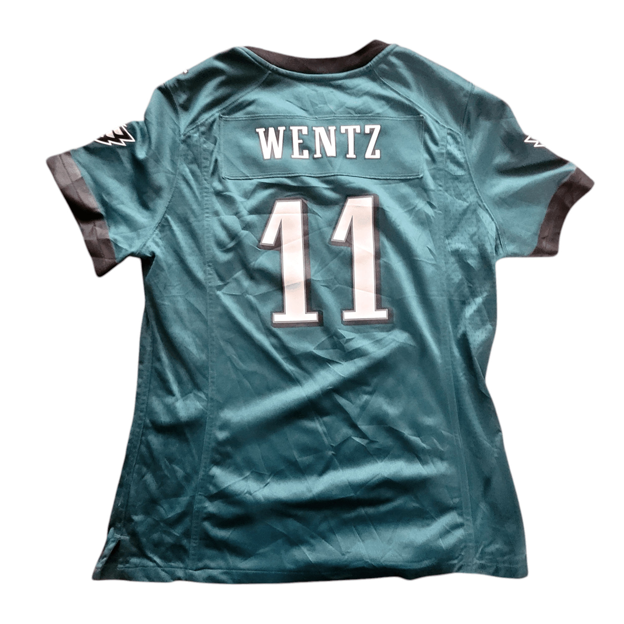 Philadelphia Eagles Women's Jersey - Wentz 11 - Size Large - USASTARFASHION
