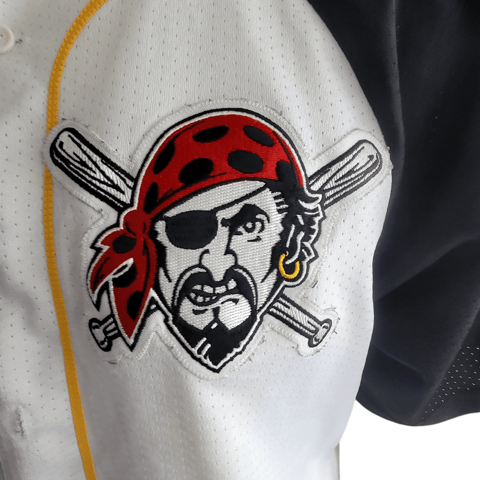 Pittsburgh Pirates Button - Up Jersey - Size Large - USASTARFASHION