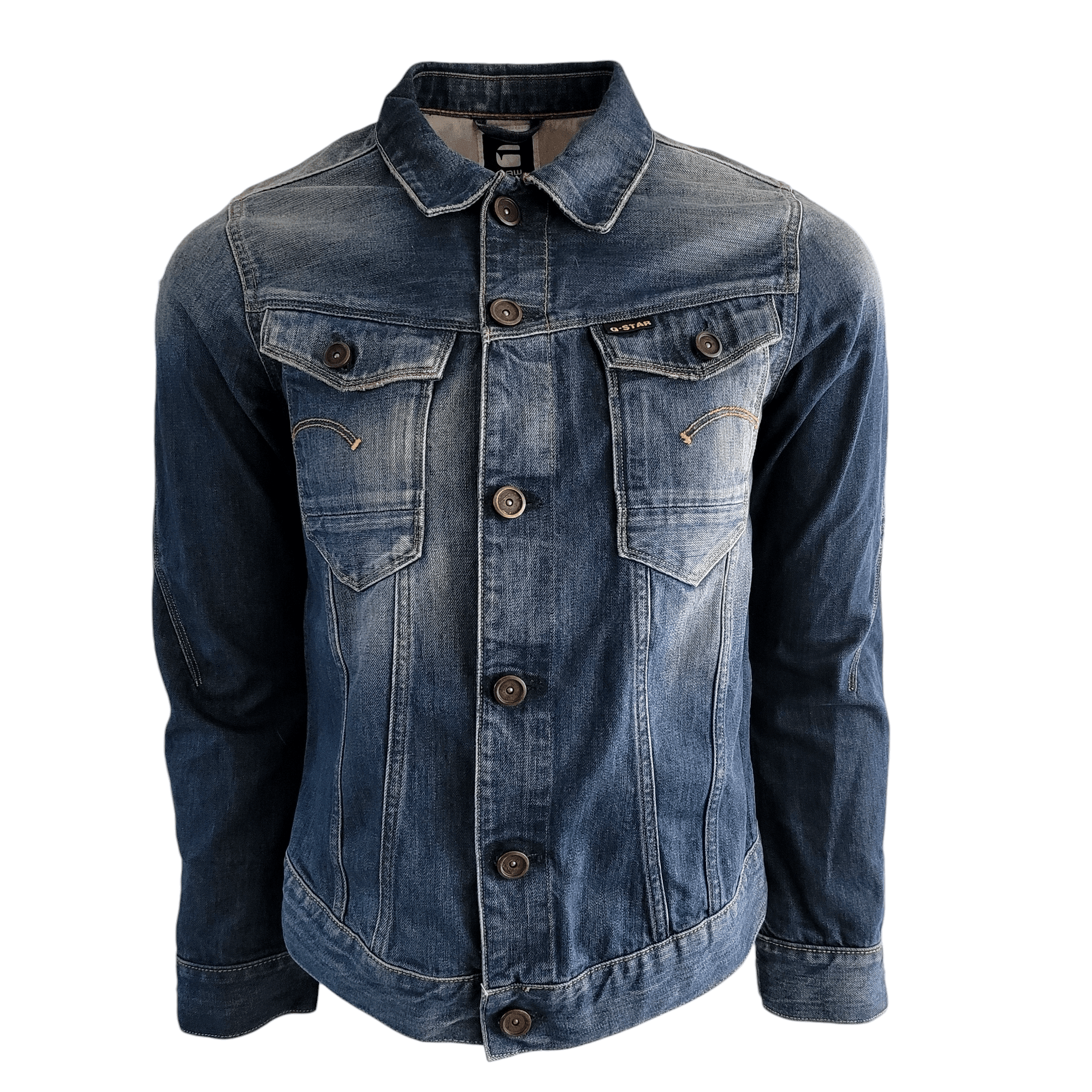 G - Star RAW Denim Jacket - Size Large - USASTARFASHION