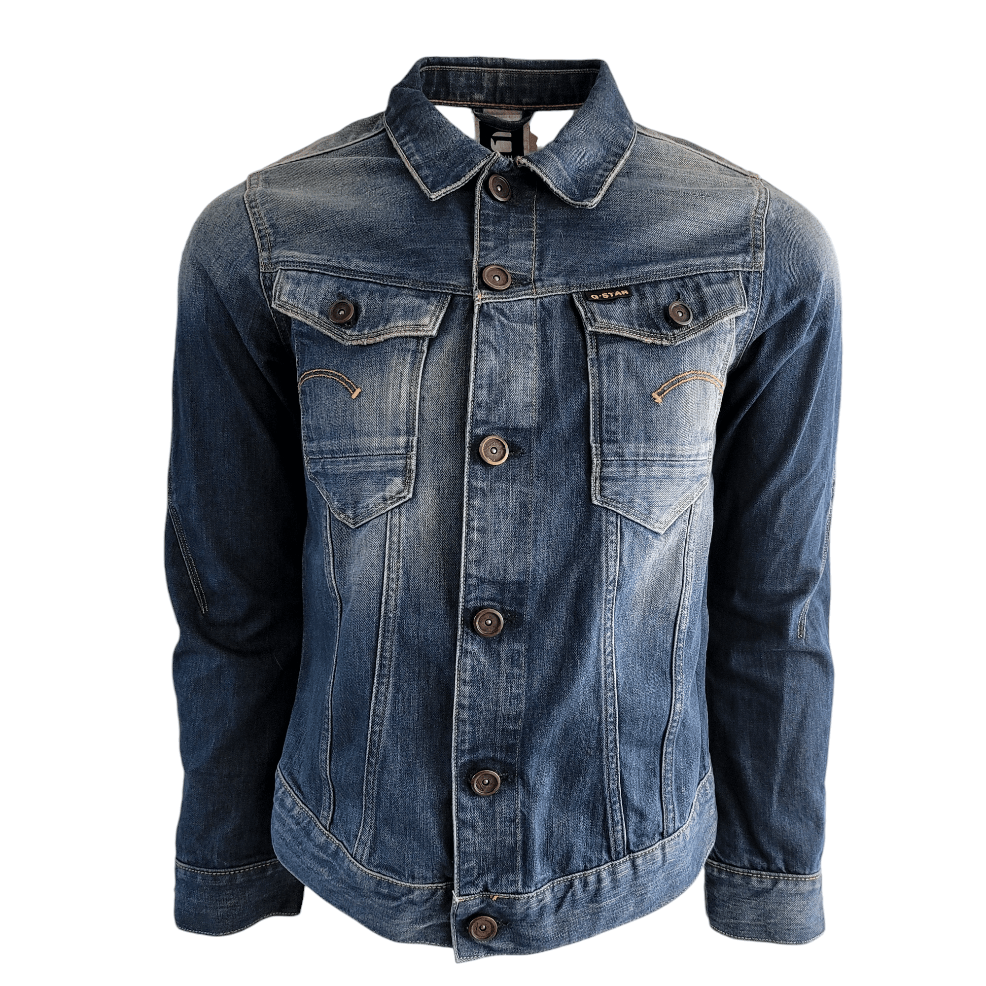 G - Star RAW Denim Jacket - Size Large - USASTARFASHION