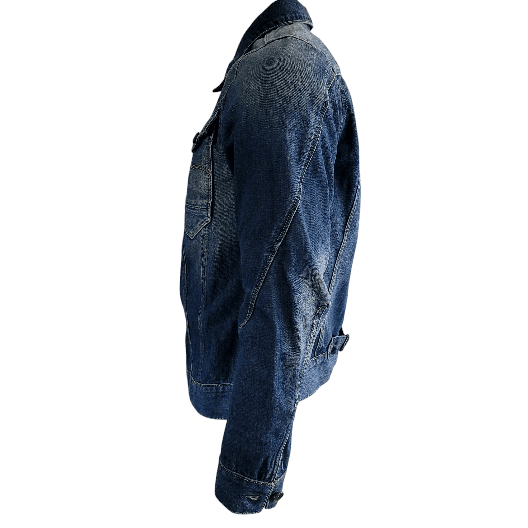 G - Star RAW Denim Jacket - Size Large - USASTARFASHION