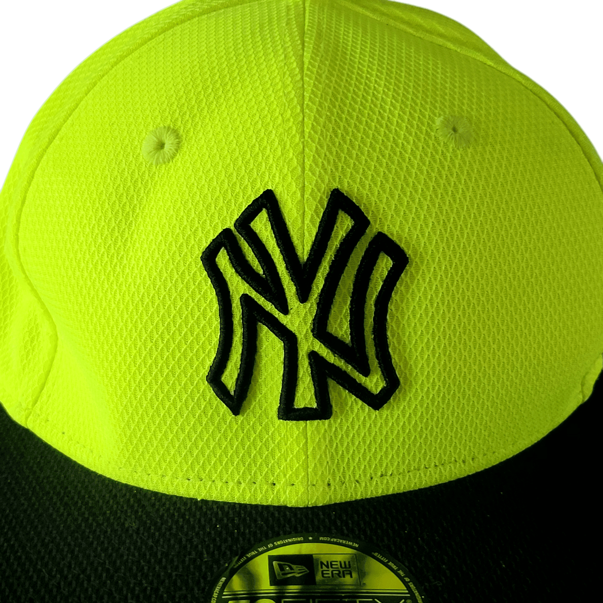 New Era 59FIFTY Neon Yellow MLB Fitted Cap (7 1/8) - USASTARFASHION