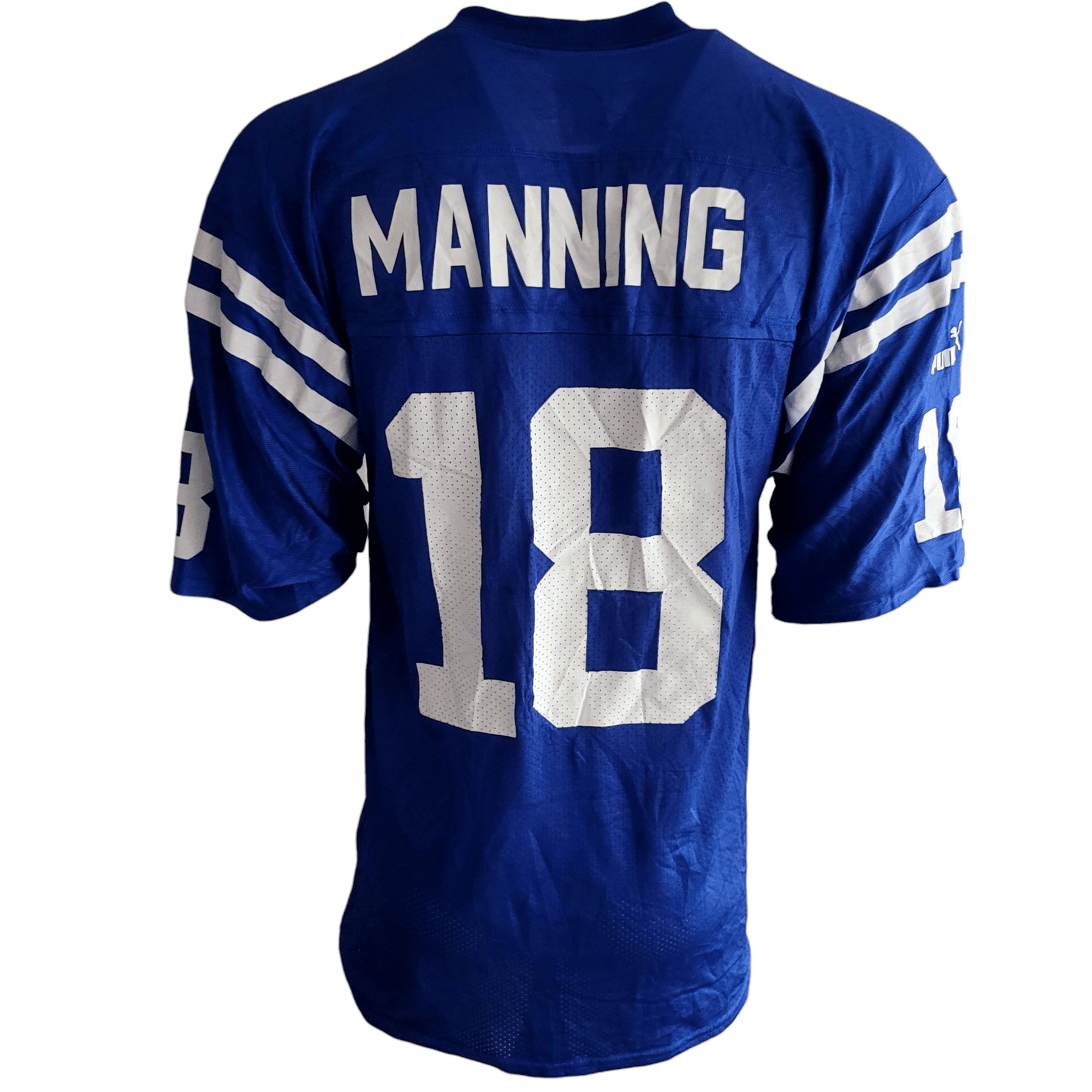 Vintage Puma Indianapolis Colts Peyton Manning Jersey (Size M) - USASTARFASHION