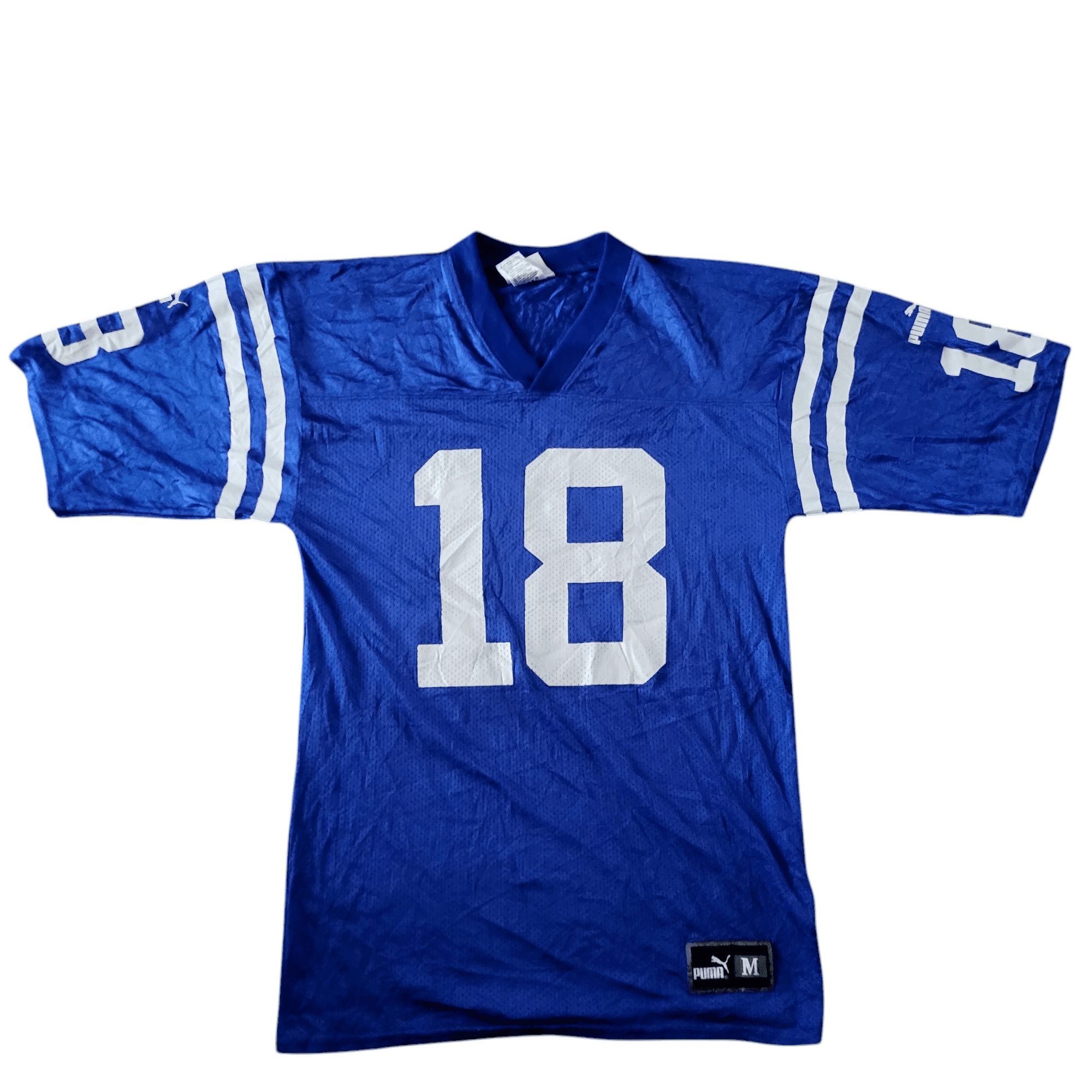 Vintage Puma Indianapolis Colts Peyton Manning Jersey (Size M) - USASTARFASHION