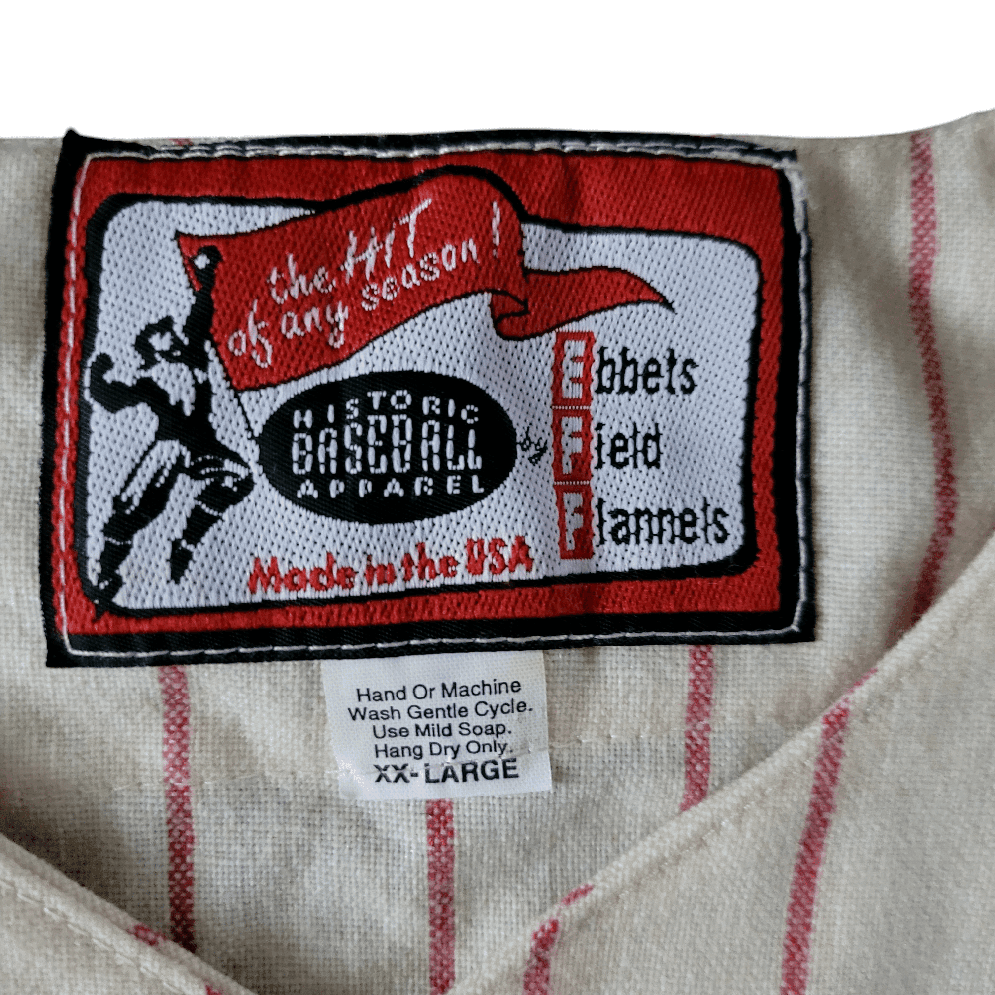 Rare Ebbets Field Flannels Cuban Sugar Kings wool flannel Jersey - Size 2XL - USASTARFASHION