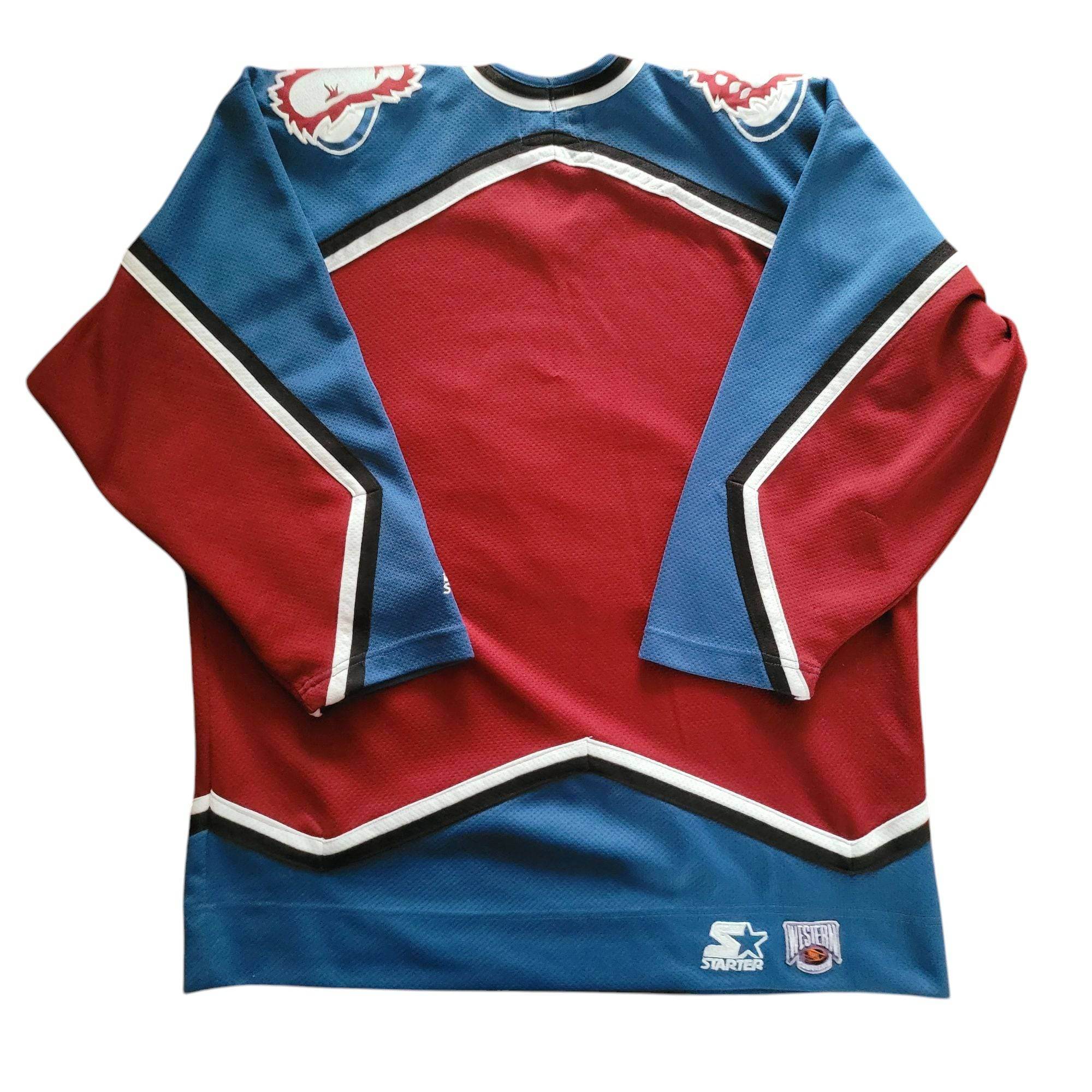 Colorado Avalanche Starter NHL Jersey - M - USASTARFASHION
