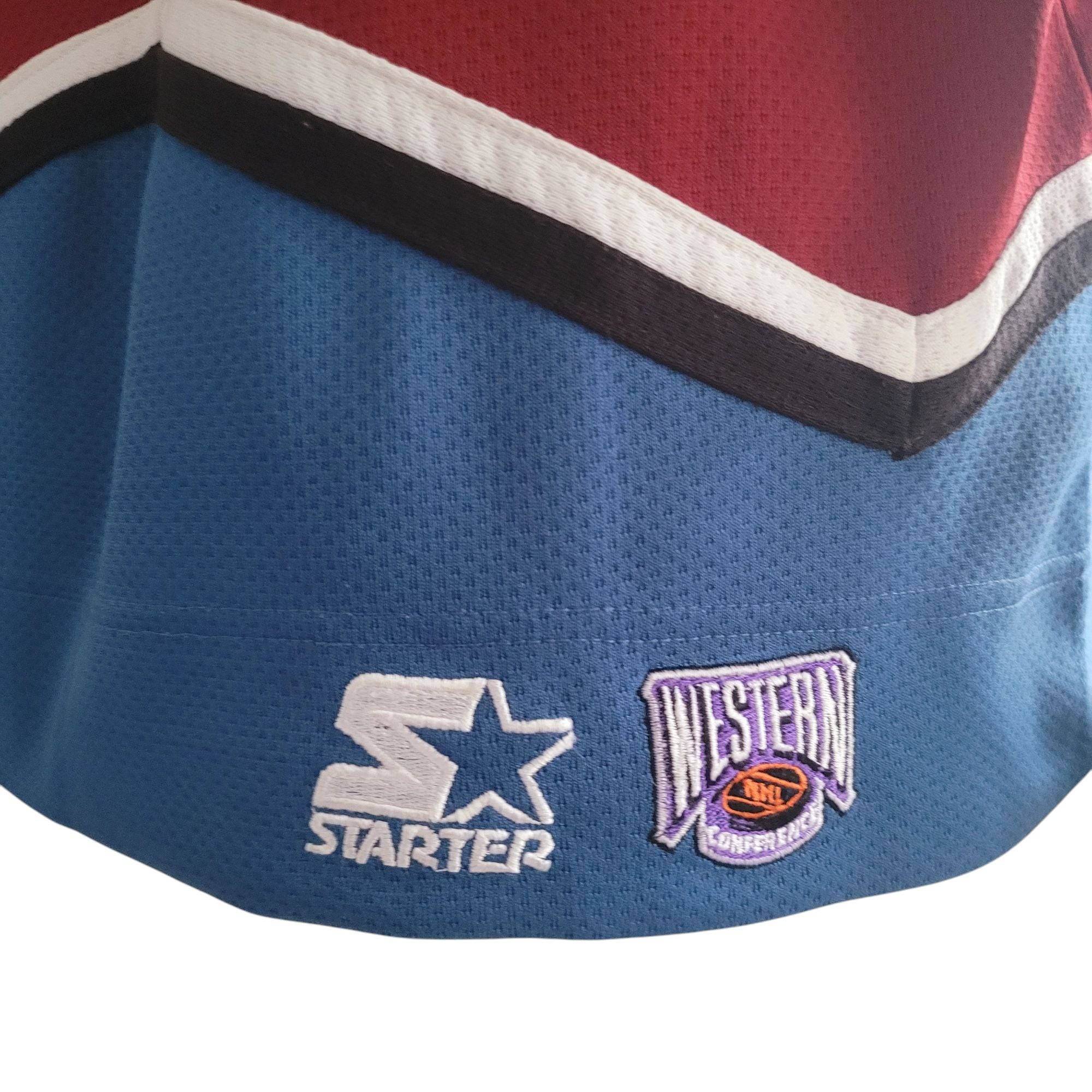 Colorado Avalanche Starter NHL Jersey - M - USASTARFASHION