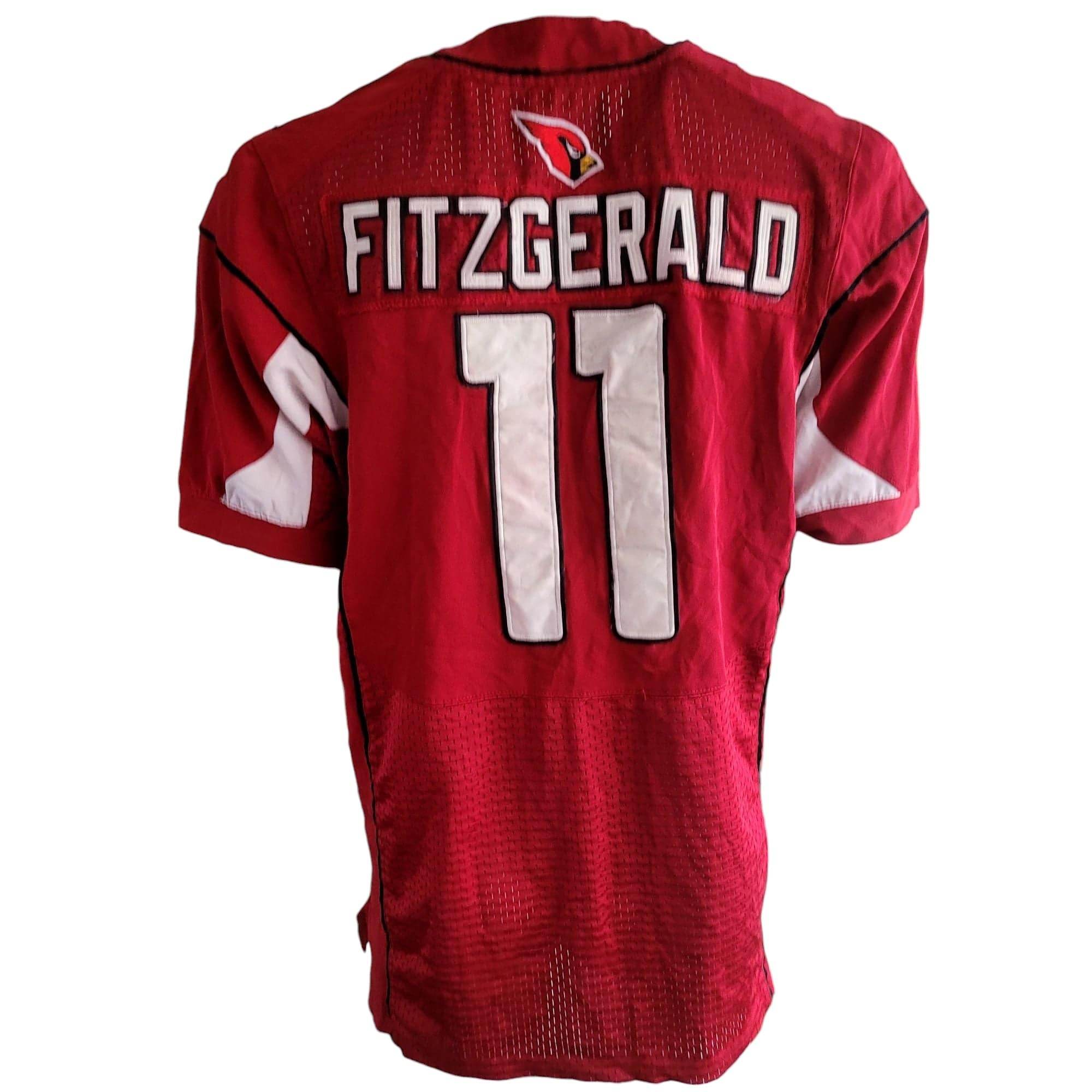 Nike Arizona Cardinals Larry Fitzgerald 11 On - Field Jersey (Size 44) - USASTARFASHION