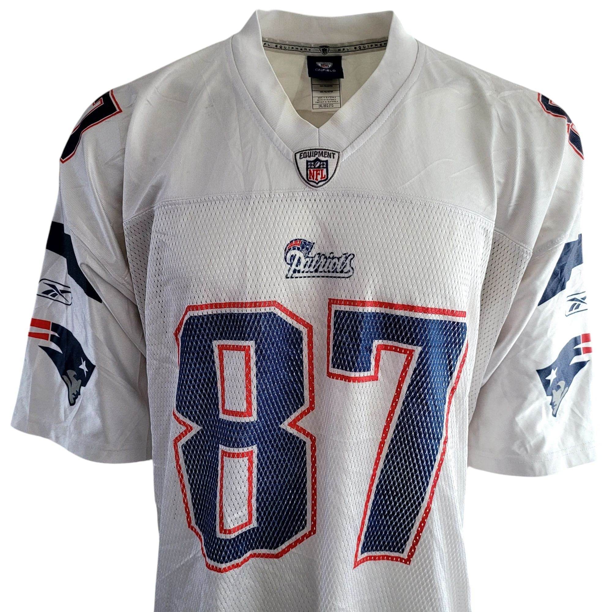 Reebok Rob Gronkowski 87 New England Patriots Jersey - Size 2XL - USASTARFASHION