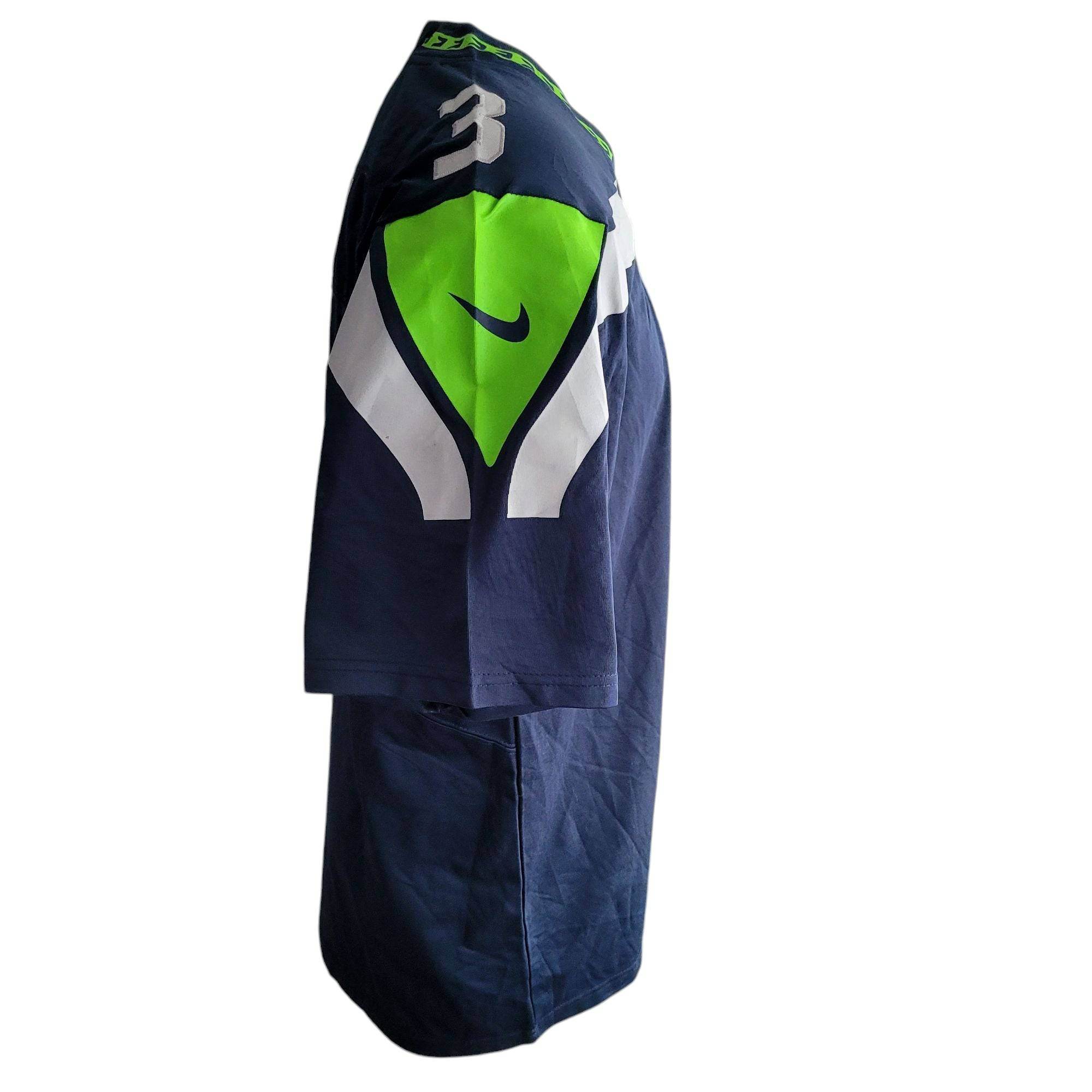 Nike Russell Wilson Seattle Seahawks On Field Jersey - Size L Large - USASTARFASHION