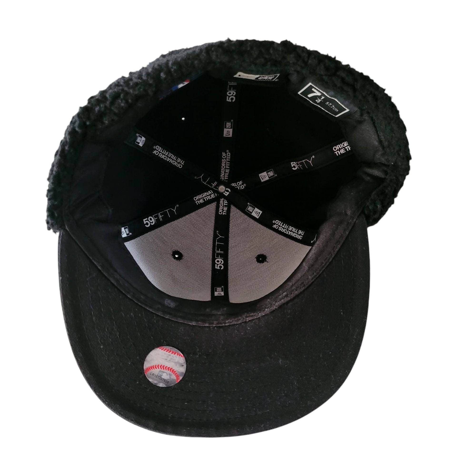 New York Yankees dog ear 59fifty new era cap size 7 1/4 - USASTARFASHION