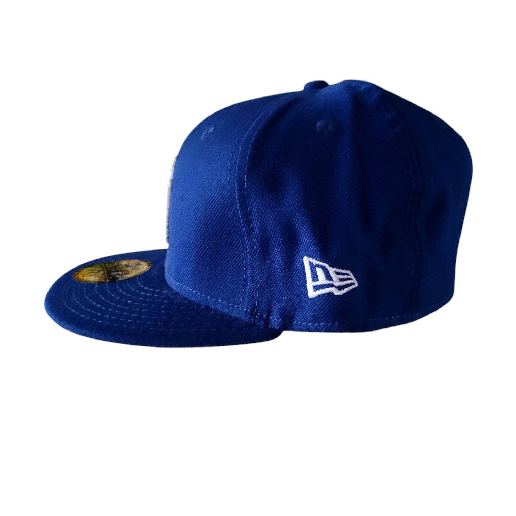 New York Yankees Royal Blue 59FIFTY Fitted Hat - Size 7 1/4 - USASTARFASHION
