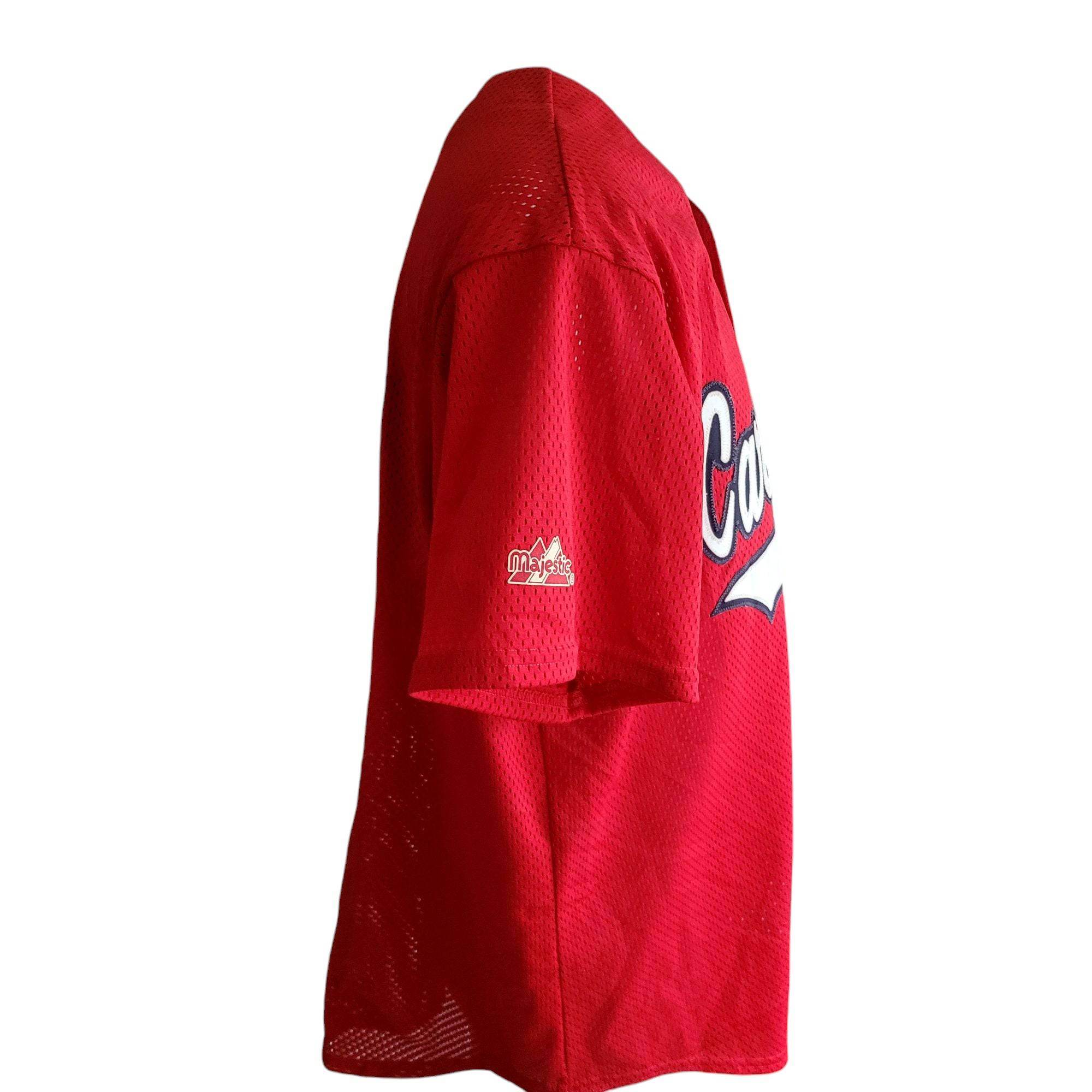 VTG Majestic Cardinals 24 Curley Baseball Jersey - XL - USASTARFASHION
