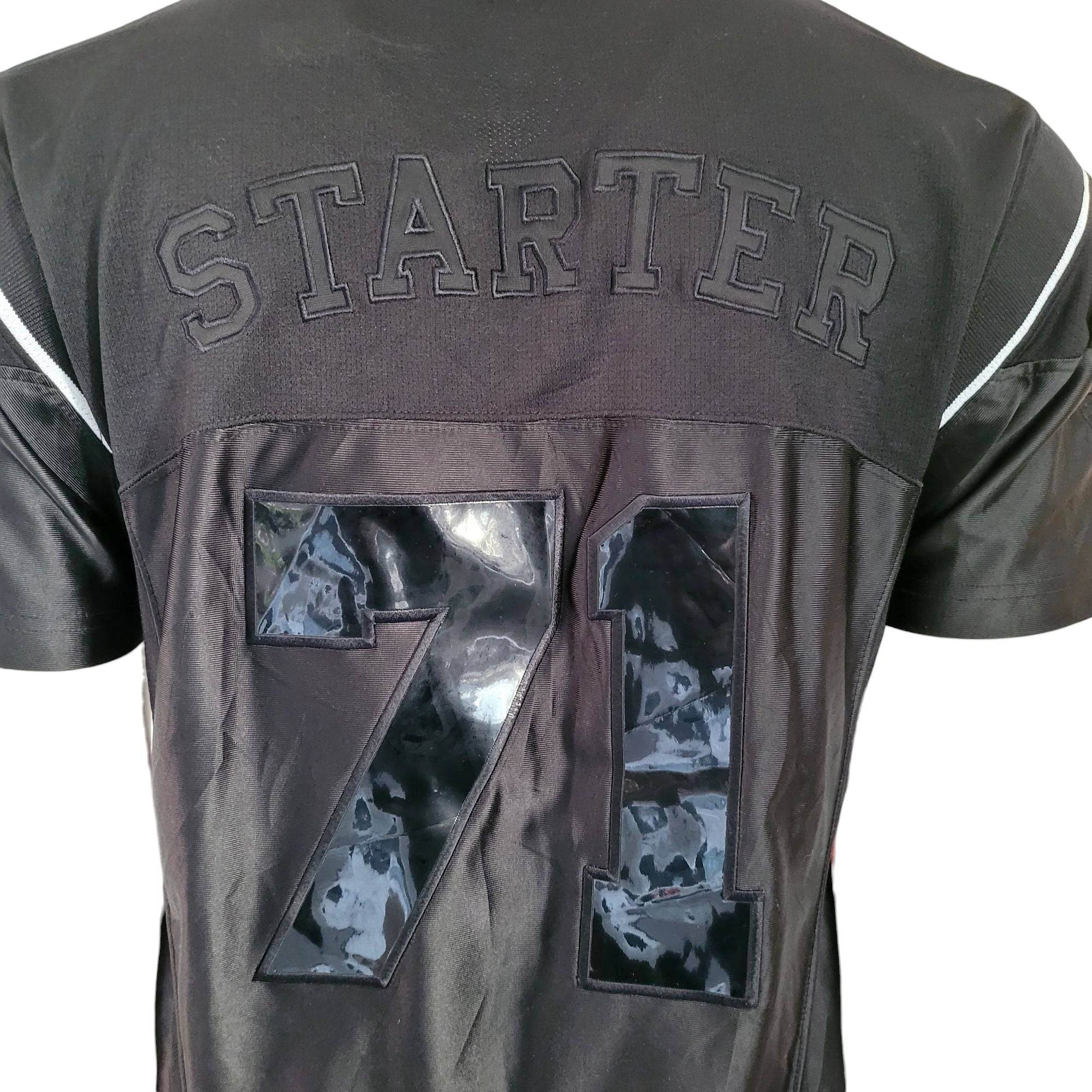 Vintage Starter 71 Jersey Black Camo Numbers - Size S - USASTARFASHION