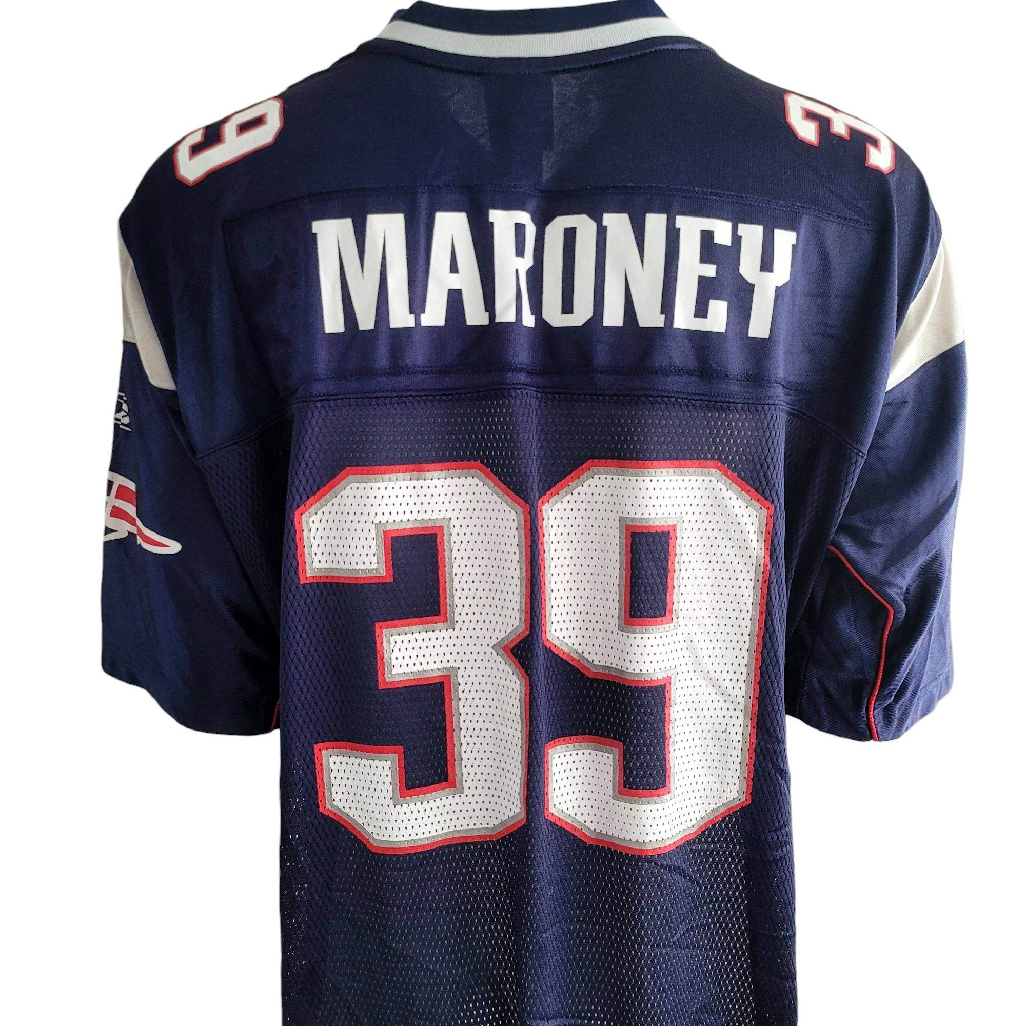 Vintage Patriots Maroney 39 Jersey – Size 2XL - USASTARFASHION