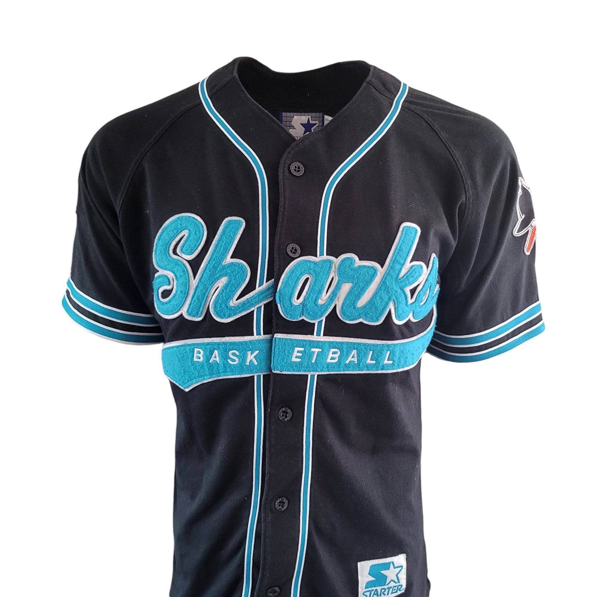 Vintage Starter San Jose Sharks Jersey Shirt – Size M - USASTARFASHION