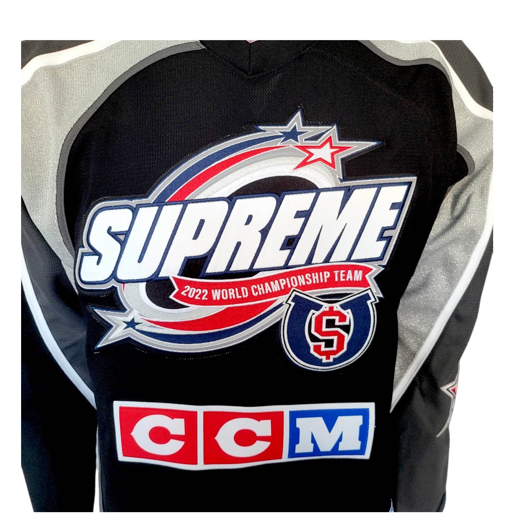 Supreme x CCM All Stars Hockey Jersey – Medium, Canada Made - USASTARFASHION