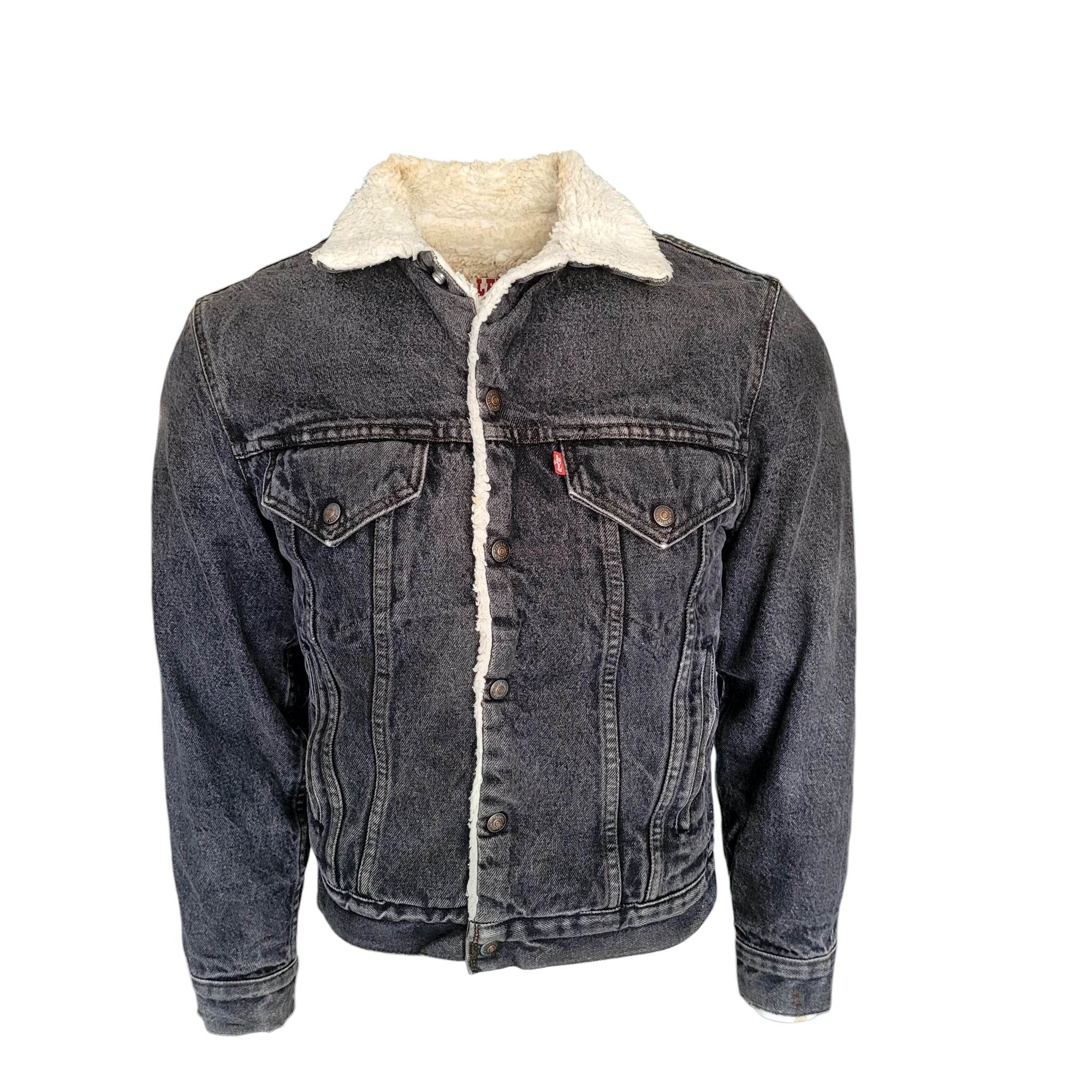 Vintage Levi’s Sherpa Trucker Jacket – USA Made, Size 34R - USASTARFASHION