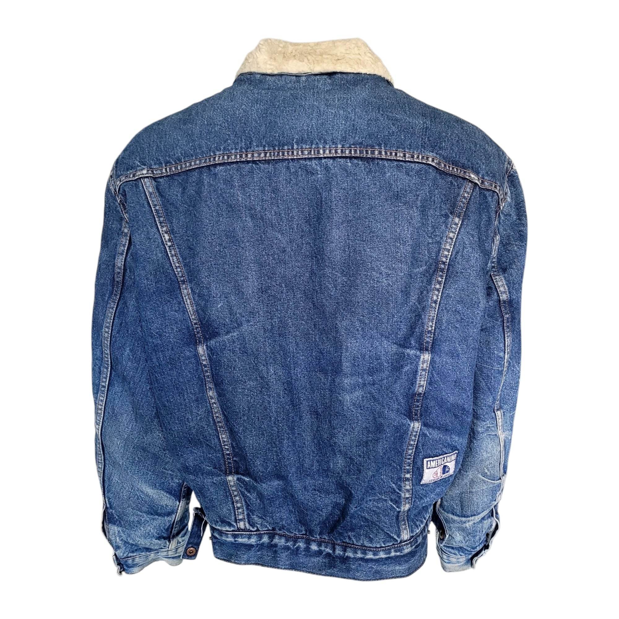 Vintage Levi’s 70500 Sherpa - Lined Trucker Jacket – Size XL - USASTARFASHION