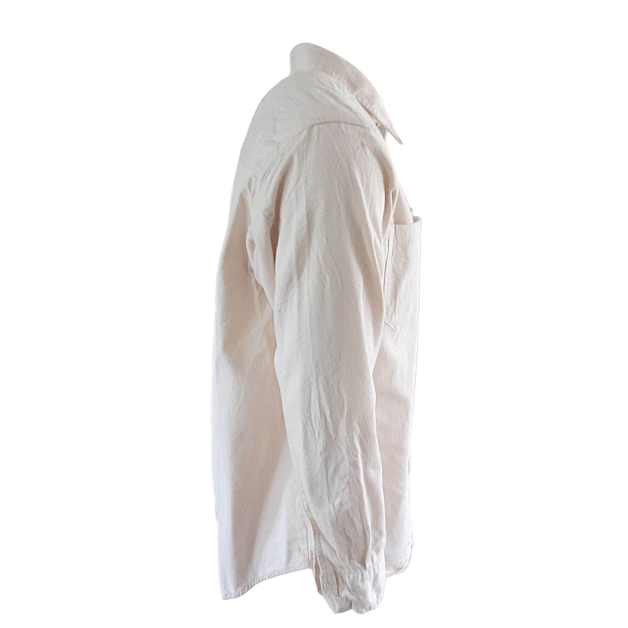Vintage Levi’s White Western Denim Shirt – Size L - USASTARFASHION