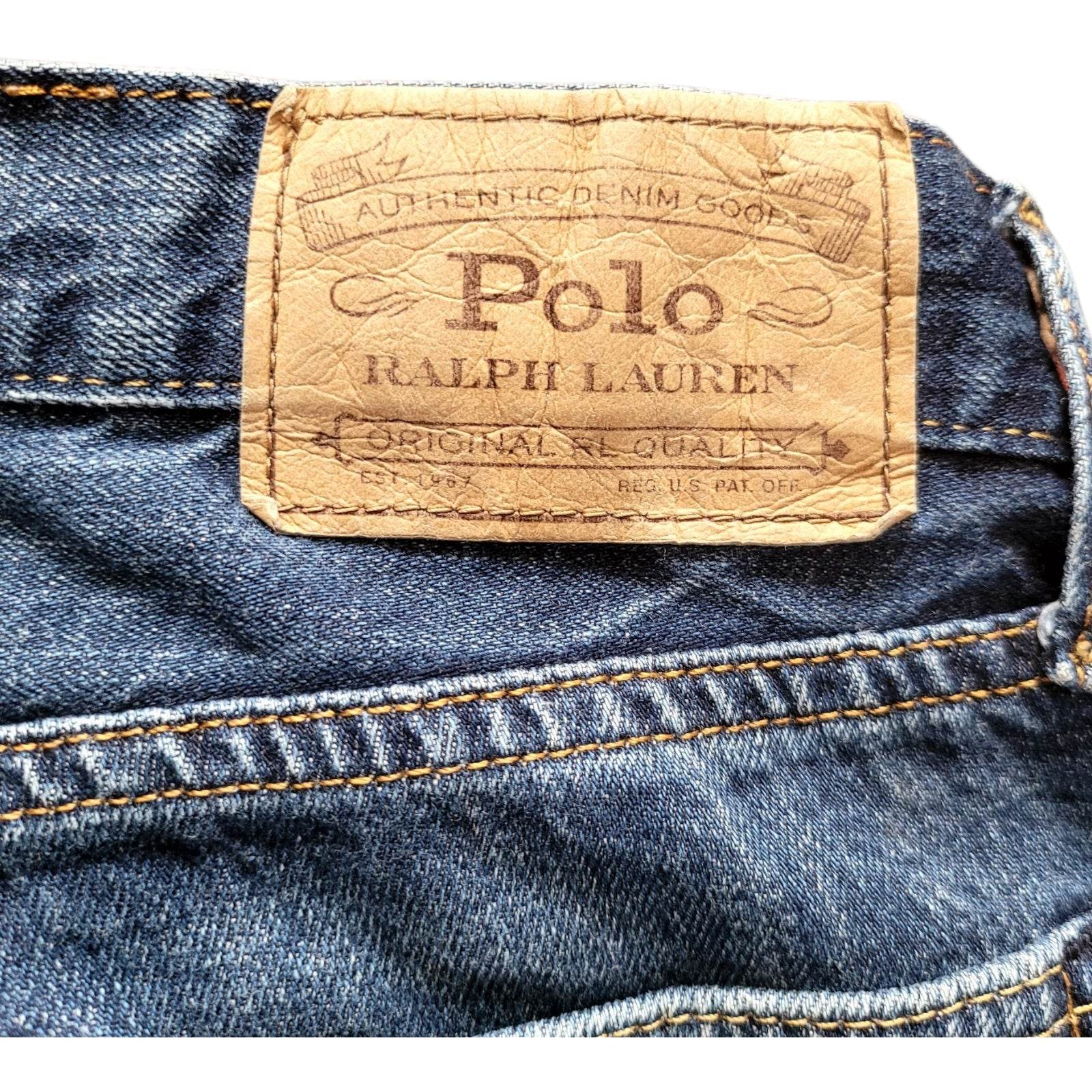 Vintage Ralph Lauren Jeans – W36 L30 – 100% Cotton - USASTARFASHION