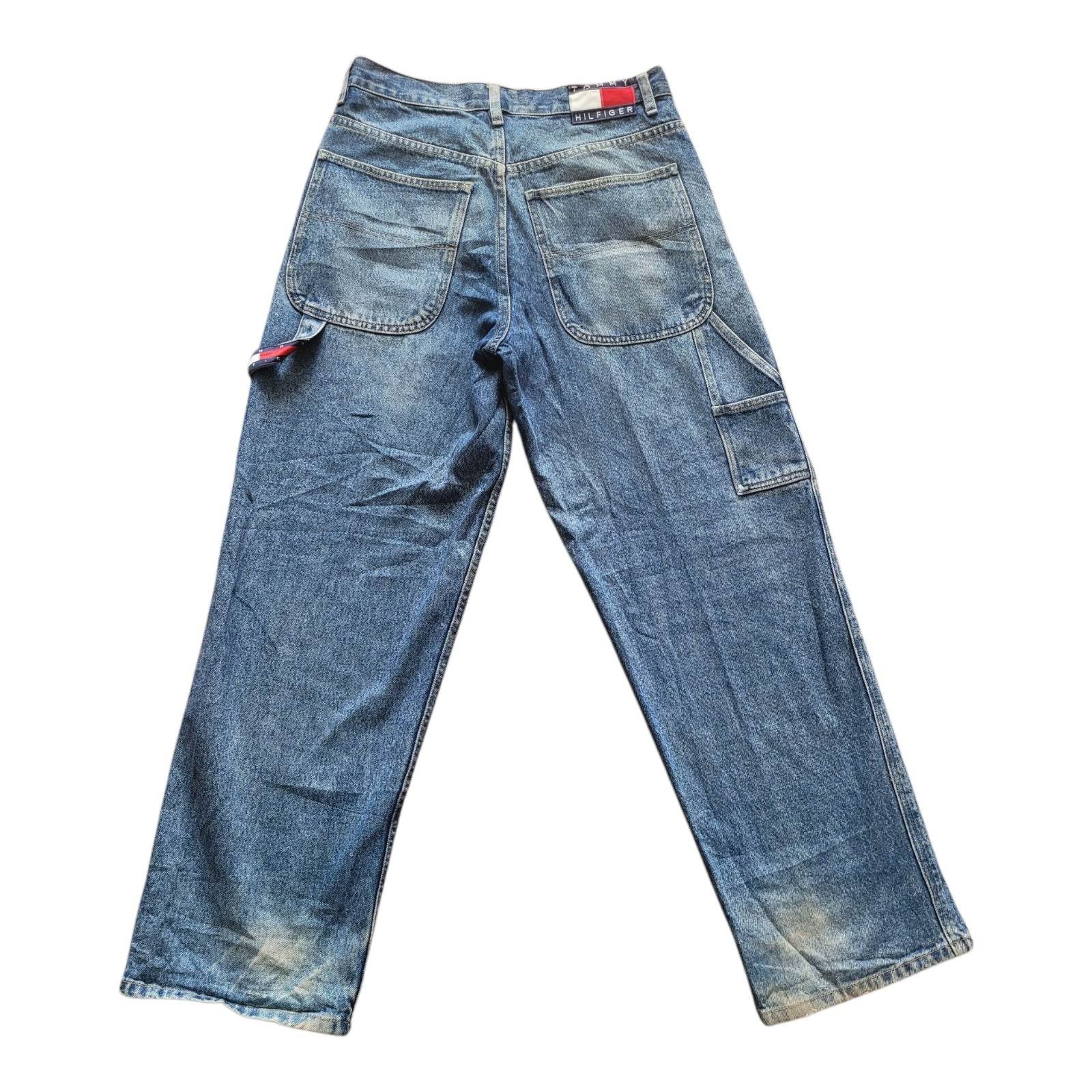 Vintage Tommy Jeans Carpenter Pants – W30 L30 – 100% Cotton - USASTARFASHION