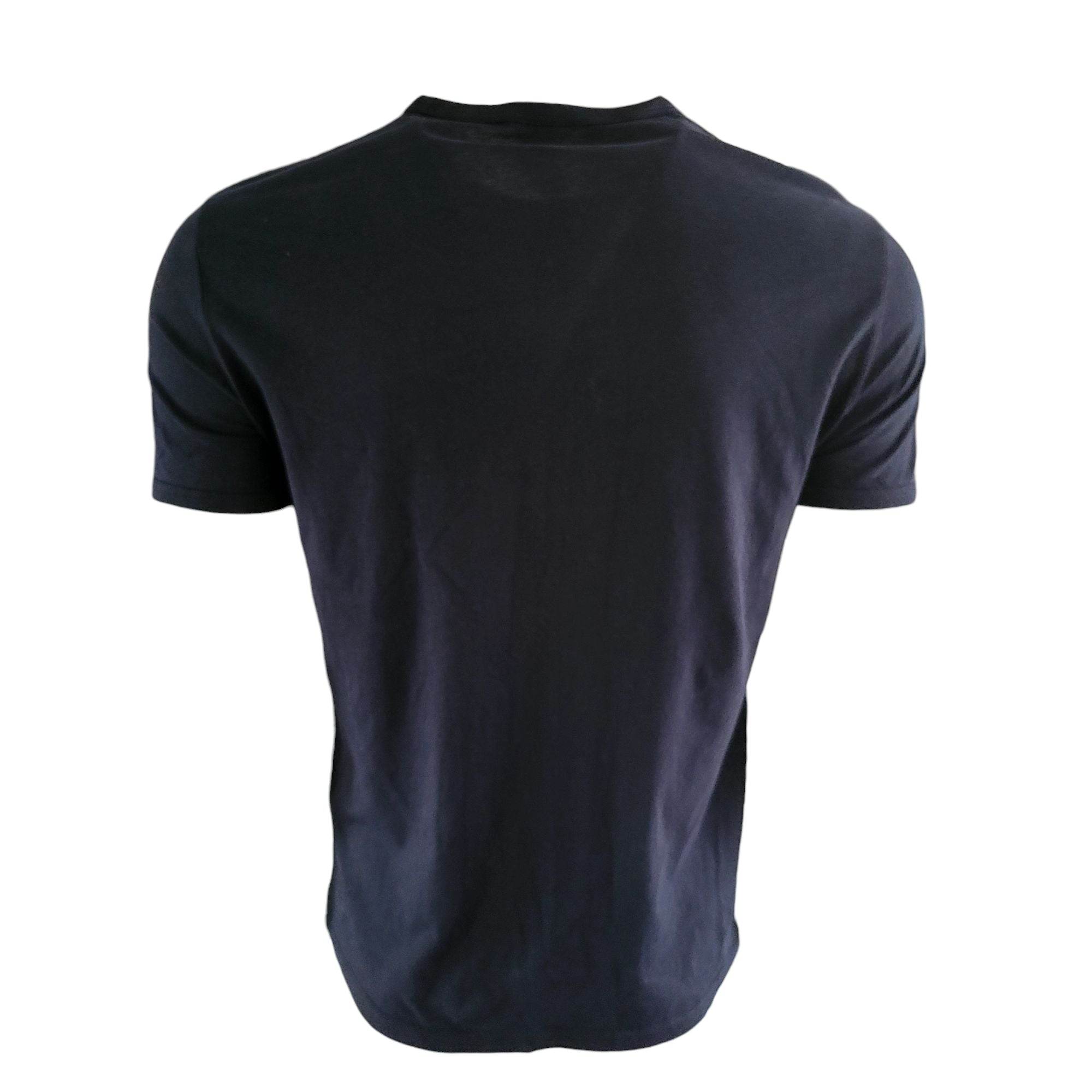 Armani Exchange AX Logo T-Shirt – Black, Size M - USASTARFASHION