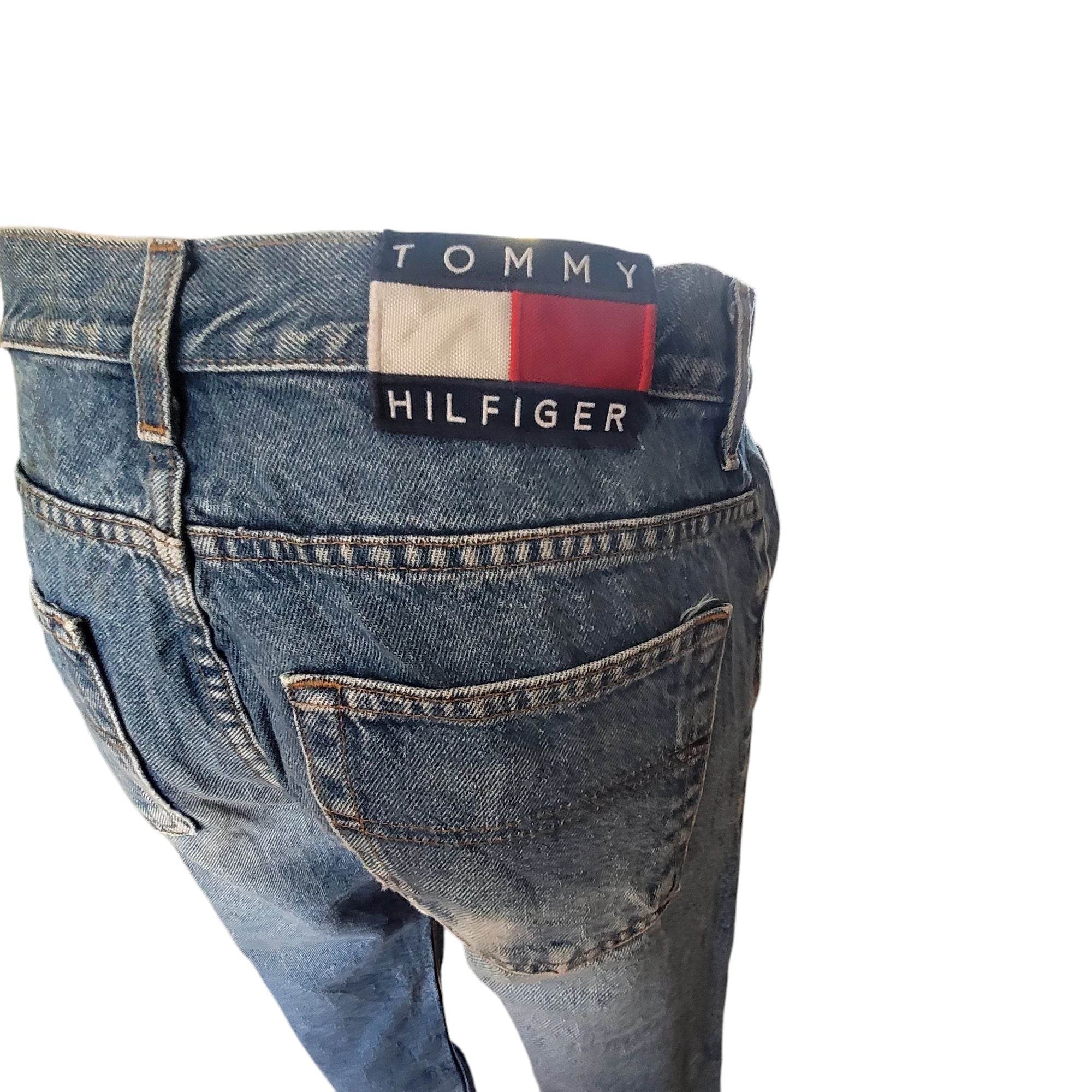 Tommy Hilfiger Vintage Crest Jeans – Size 32x34 - USASTARFASHION