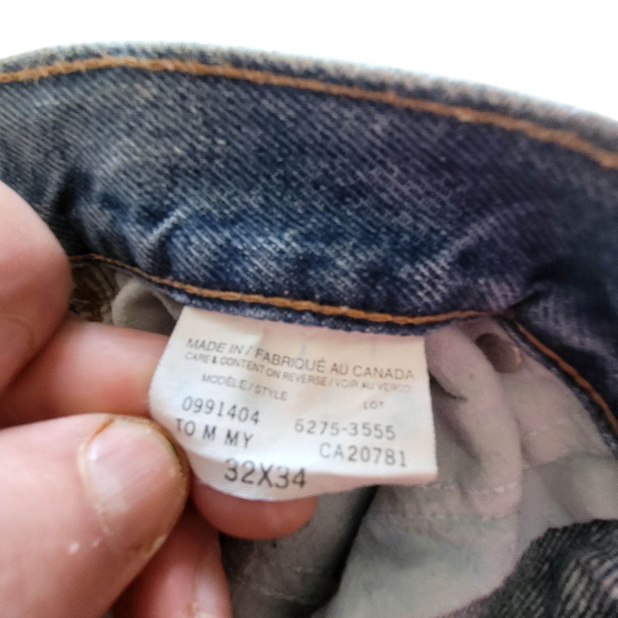 Tommy Hilfiger Vintage Crest Jeans – Size 32x34 - USASTARFASHION