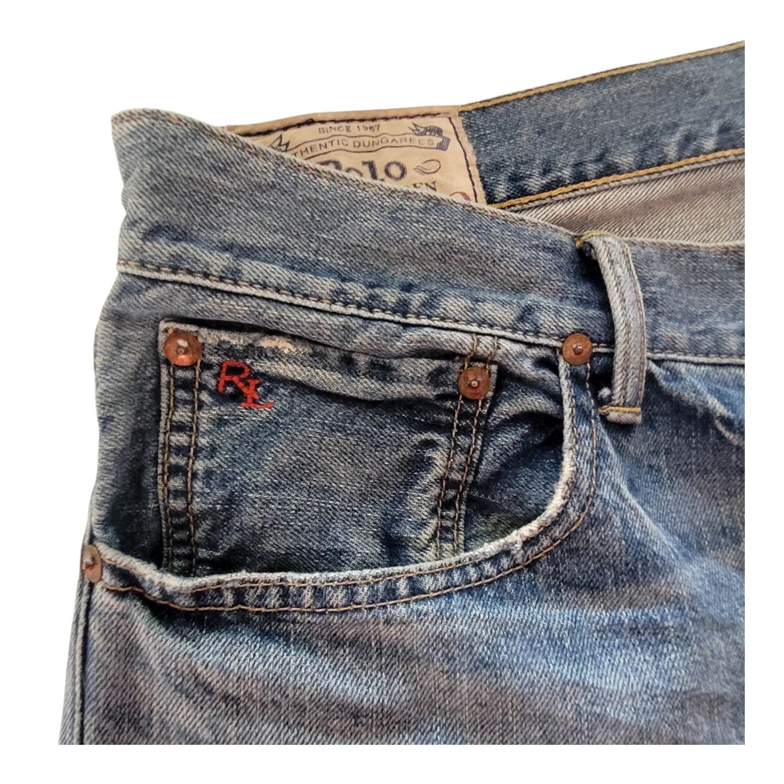 Polo Ralph Lauren Hampton Straight Jeans – Size 34x32 - USASTARFASHION