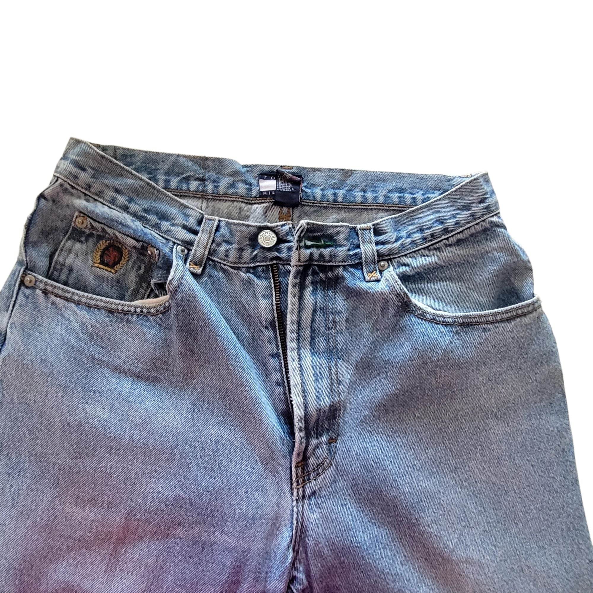 Tommy Hilfiger Crest Jeans – Size W33 L34 - USASTARFASHION