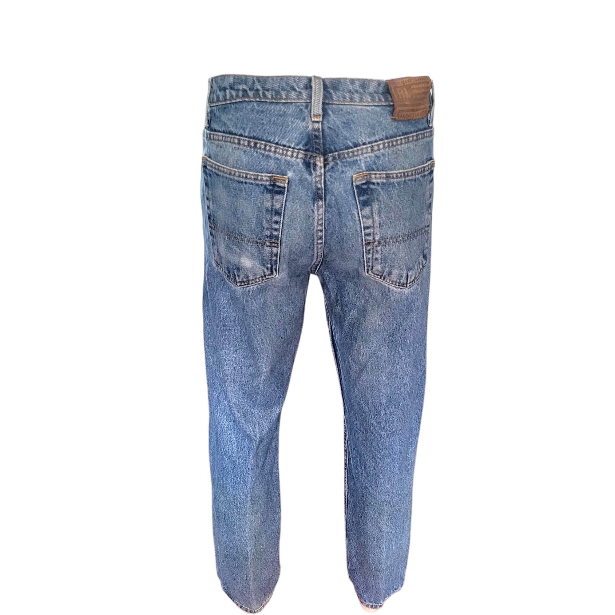 Ralph Lauren USA Flag Tab Relaxed Jeans – Size 30x32 - USASTARFASHION