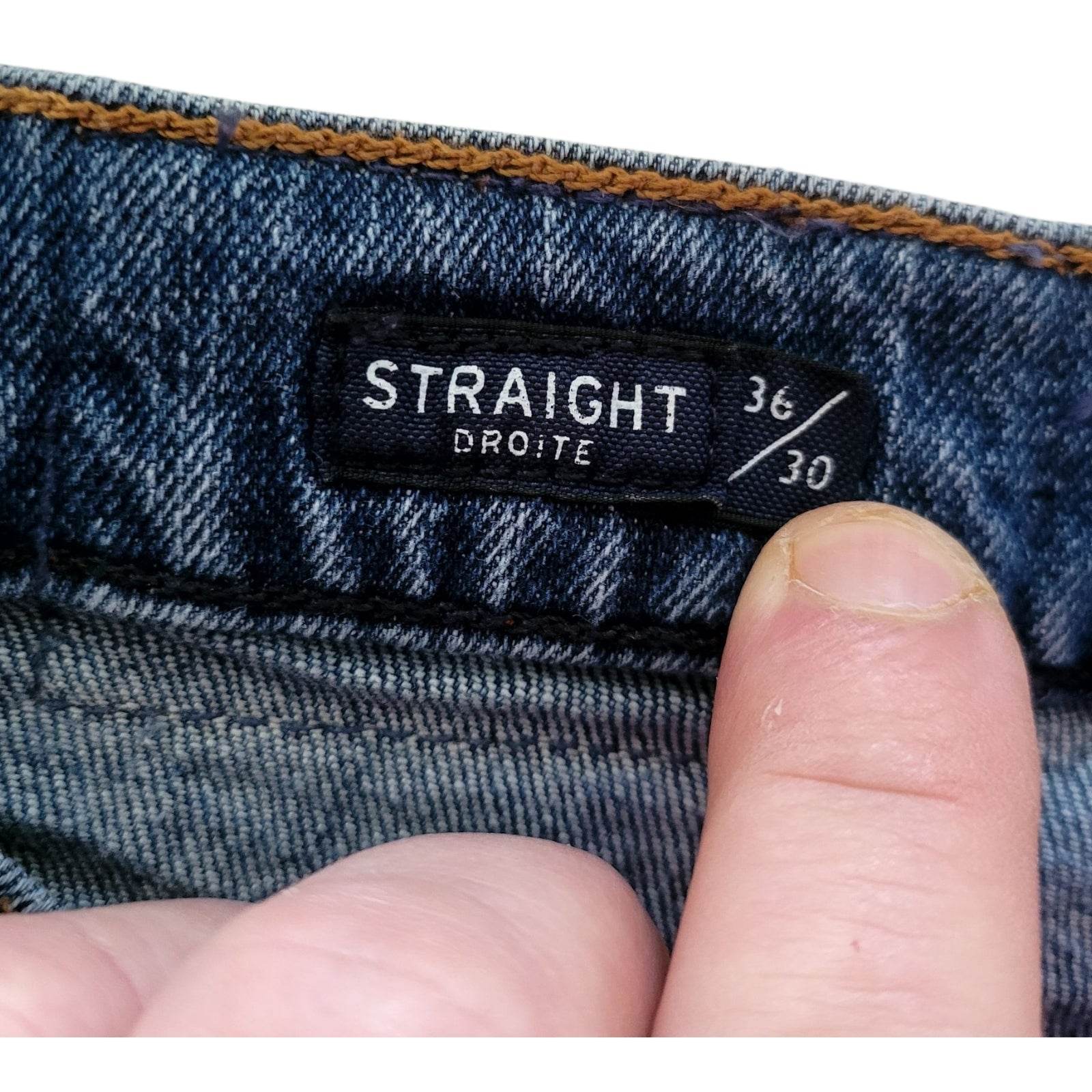 Tommy Hilfiger Straight Fit Jeans – Size 36x30 - USASTARFASHION