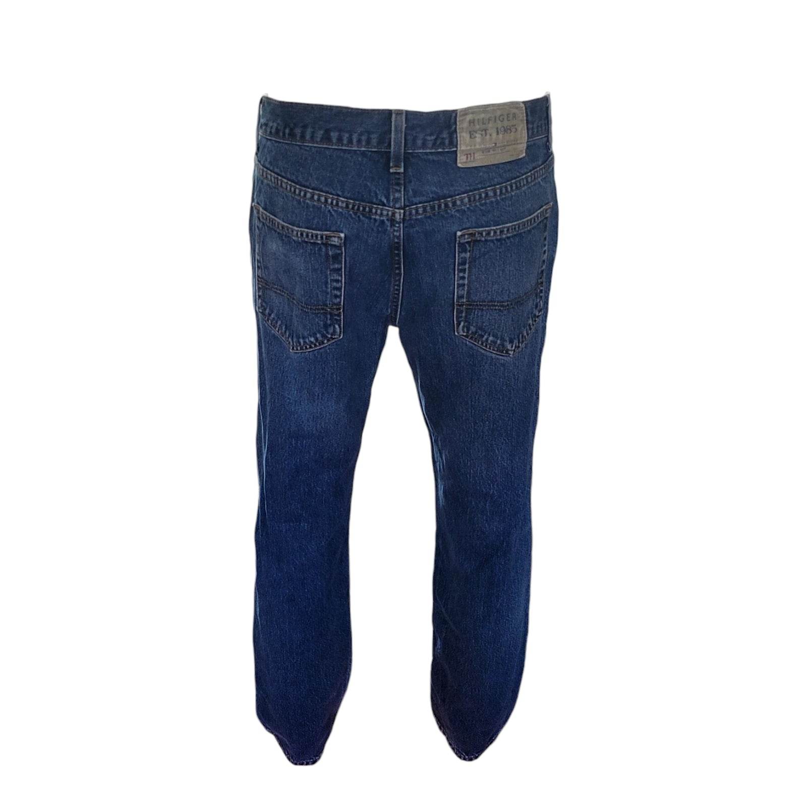 Tommy Hilfiger Men’s Blue Denim Jeans – Size 33x34 - USASTARFASHION