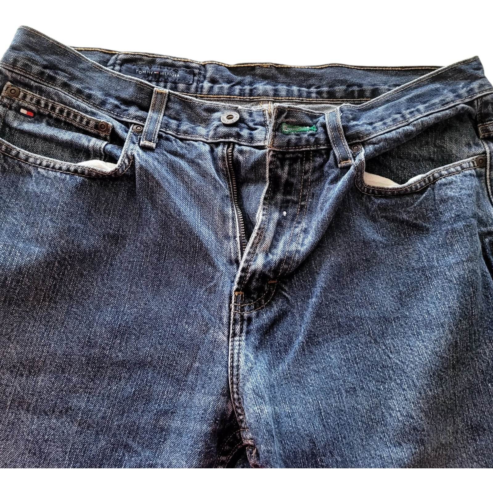 Tommy Hilfiger Men’s Blue Denim Jeans – Size 33x34 - USASTARFASHION