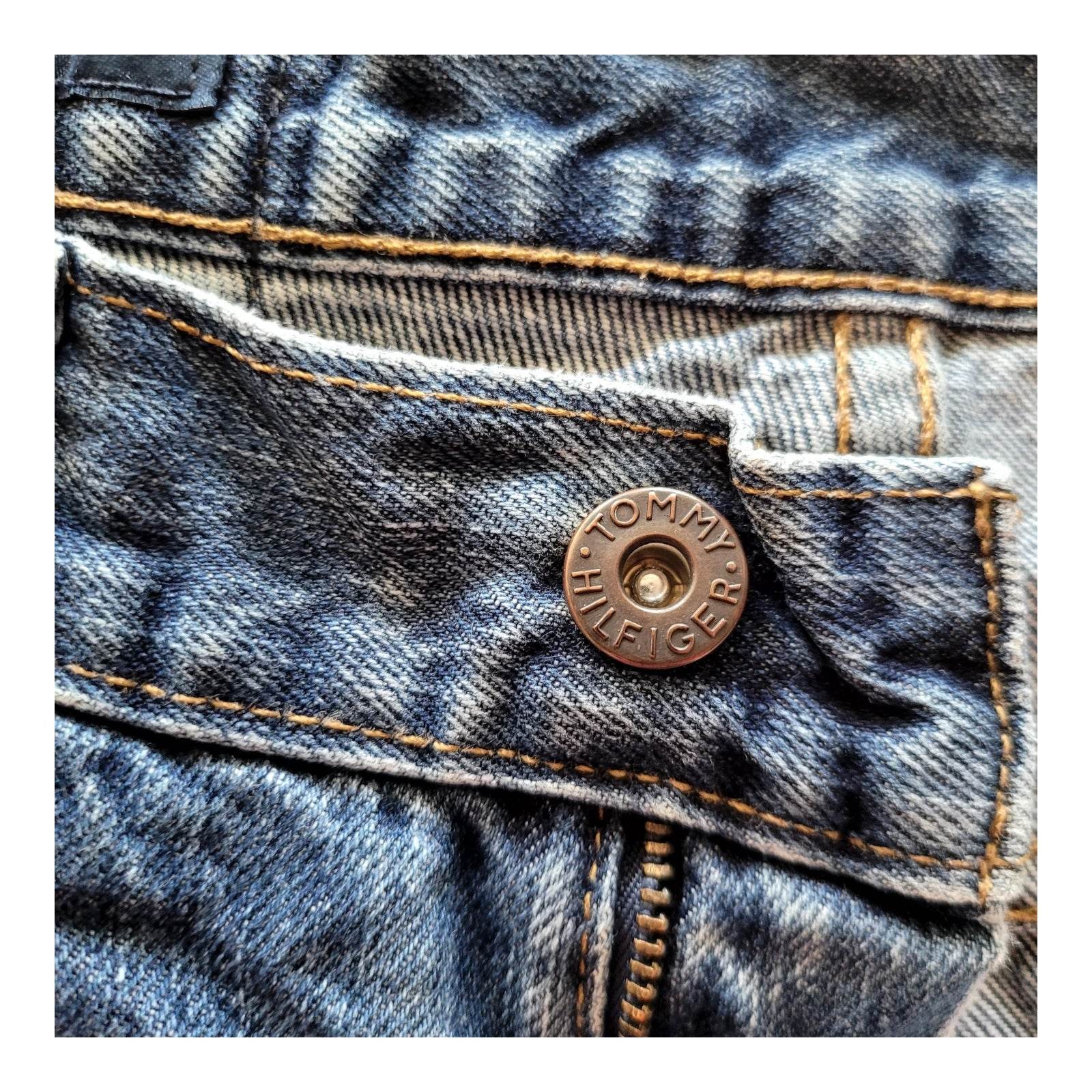 Tommy Hilfiger Men’s Blue Denim Jeans – Size 33x34 - USASTARFASHION