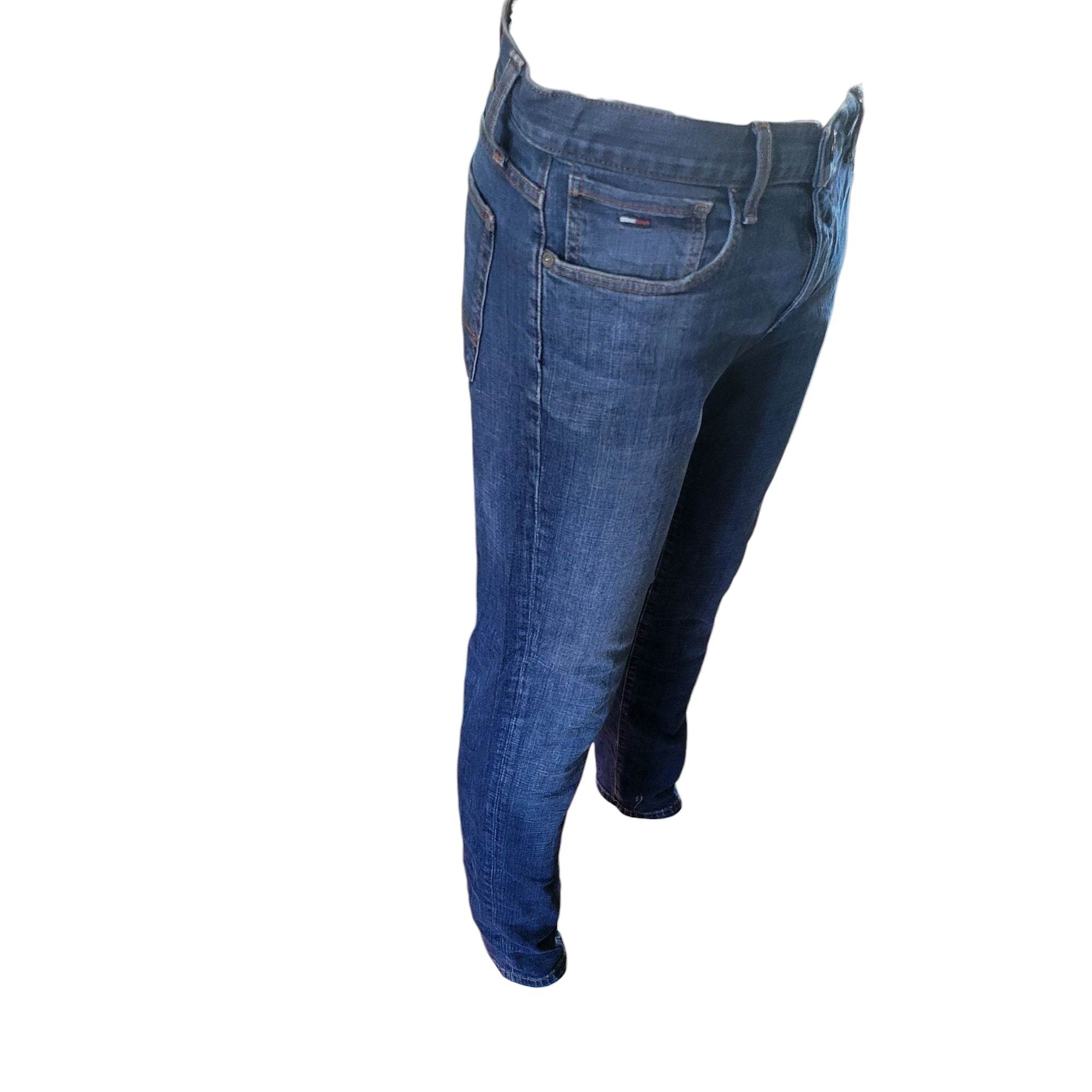 Tommy Hilfiger Men's Blue Denim Jeans - 32x32 - USASTARFASHION