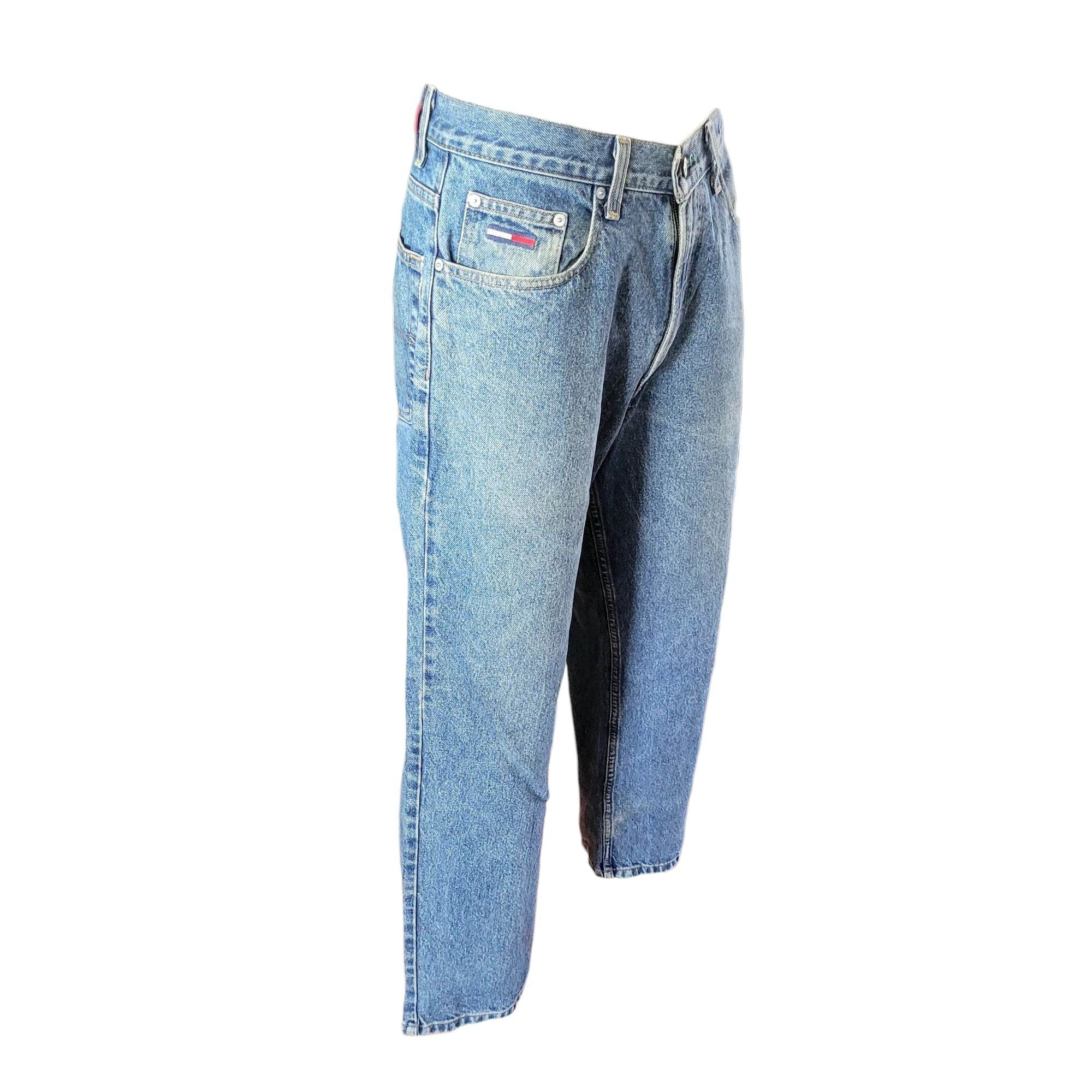 Tommy Hilfiger Men's Blue Denim Jeans – Size 31x30 - USASTARFASHION