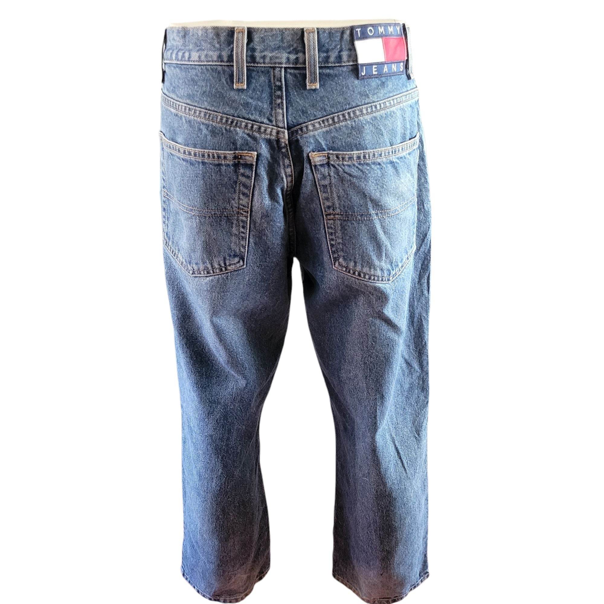 Tommy Hilfiger Men's Blue Denim Jeans – Size 31x30 - USASTARFASHION