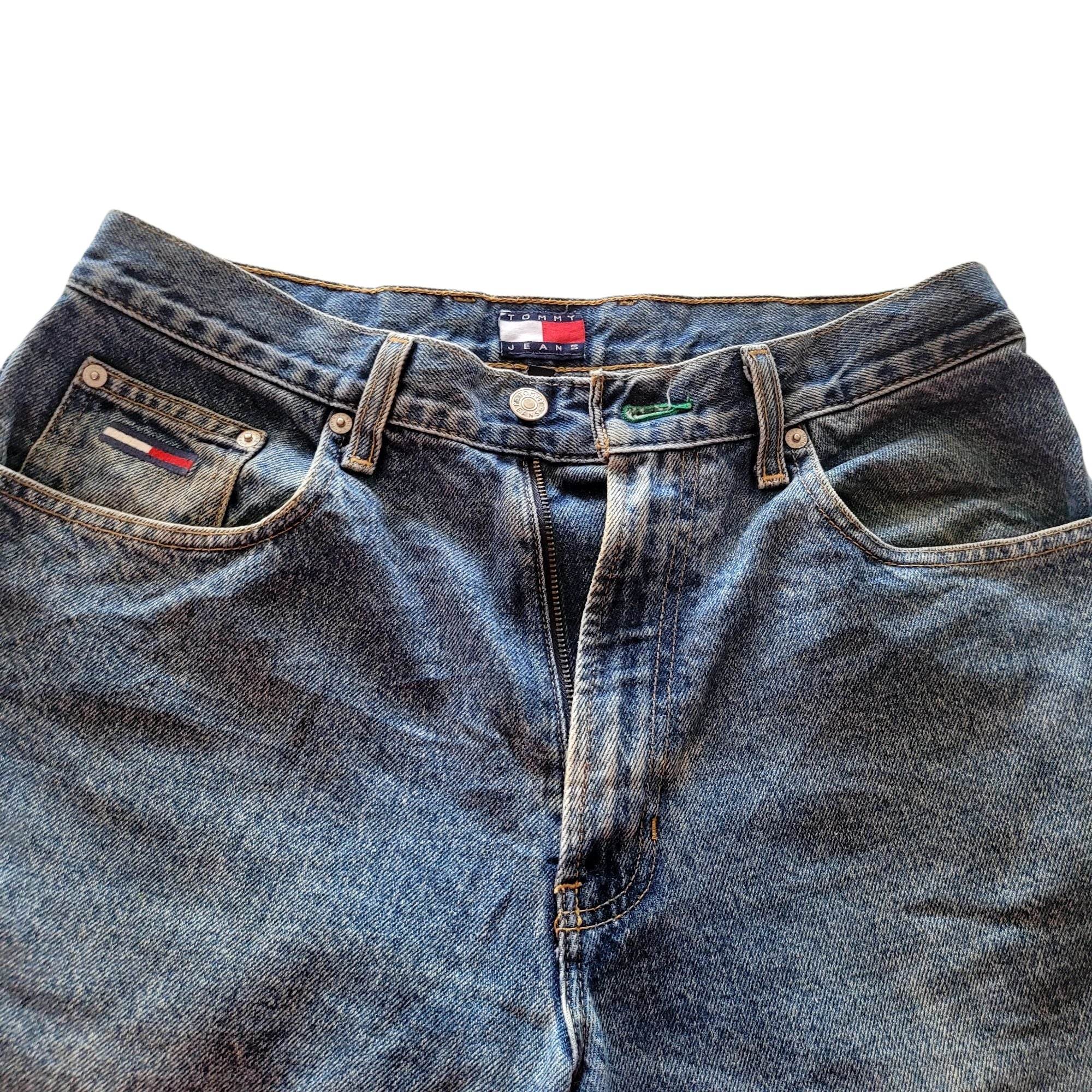 Tommy Hilfiger Men's Blue Denim Jeans – Size 31x30 - USASTARFASHION