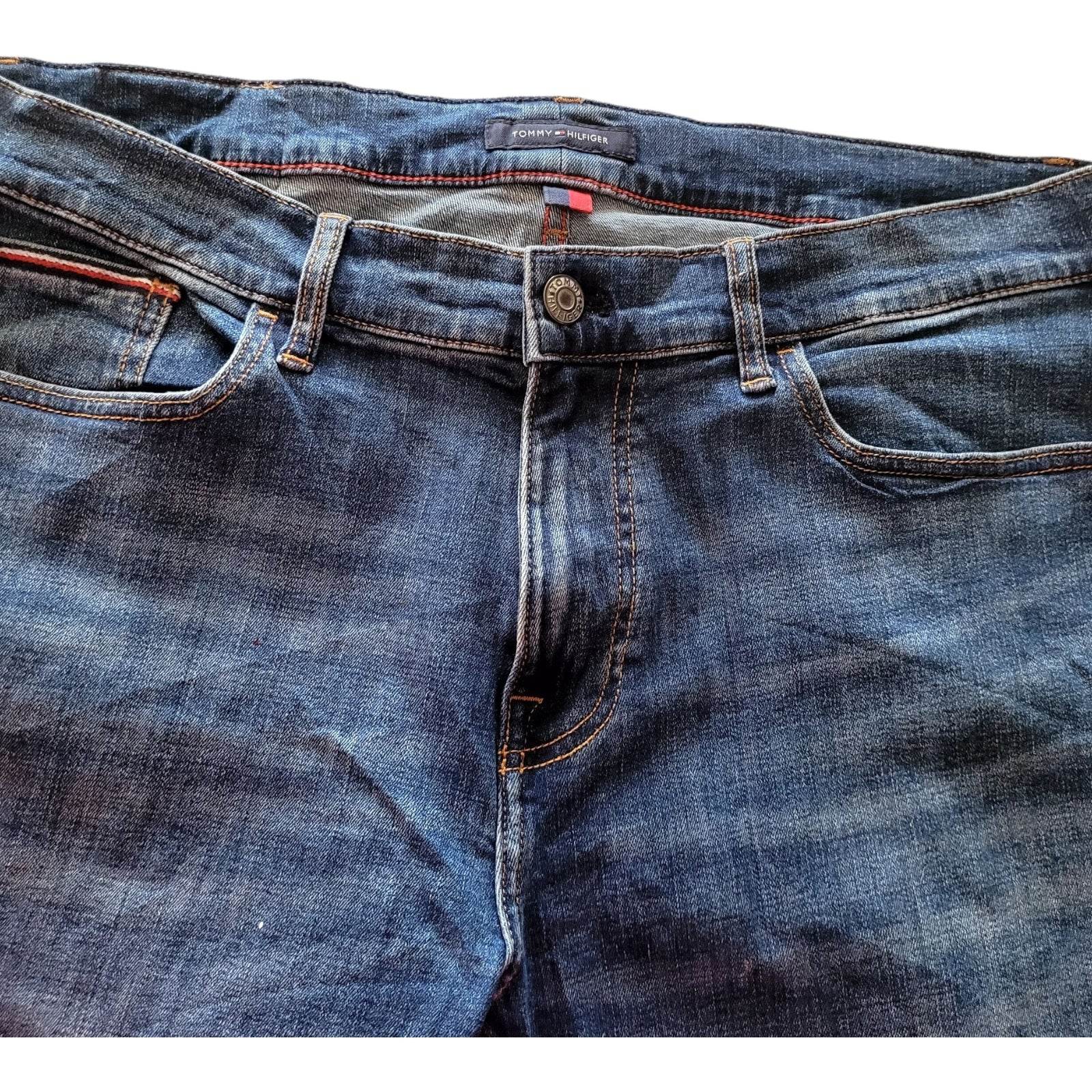 Tommy Hilfiger Men’s Blue Denim Jeans – Size 34x32 - USASTARFASHION