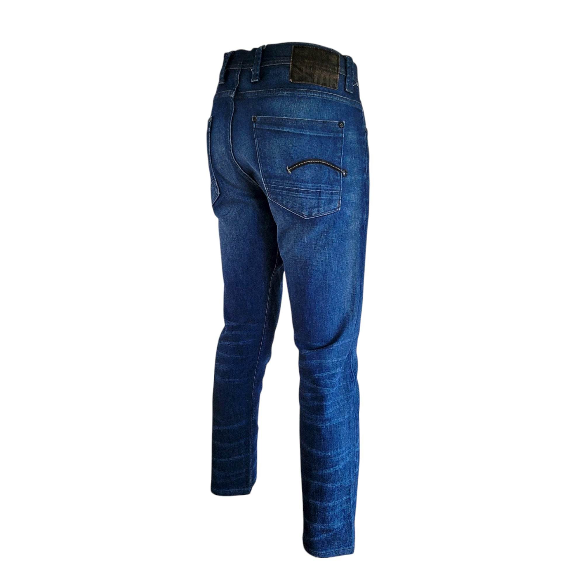 G - Star RAW Men's Blue Slim Fit Jeans – W40 L34 - USASTARFASHION