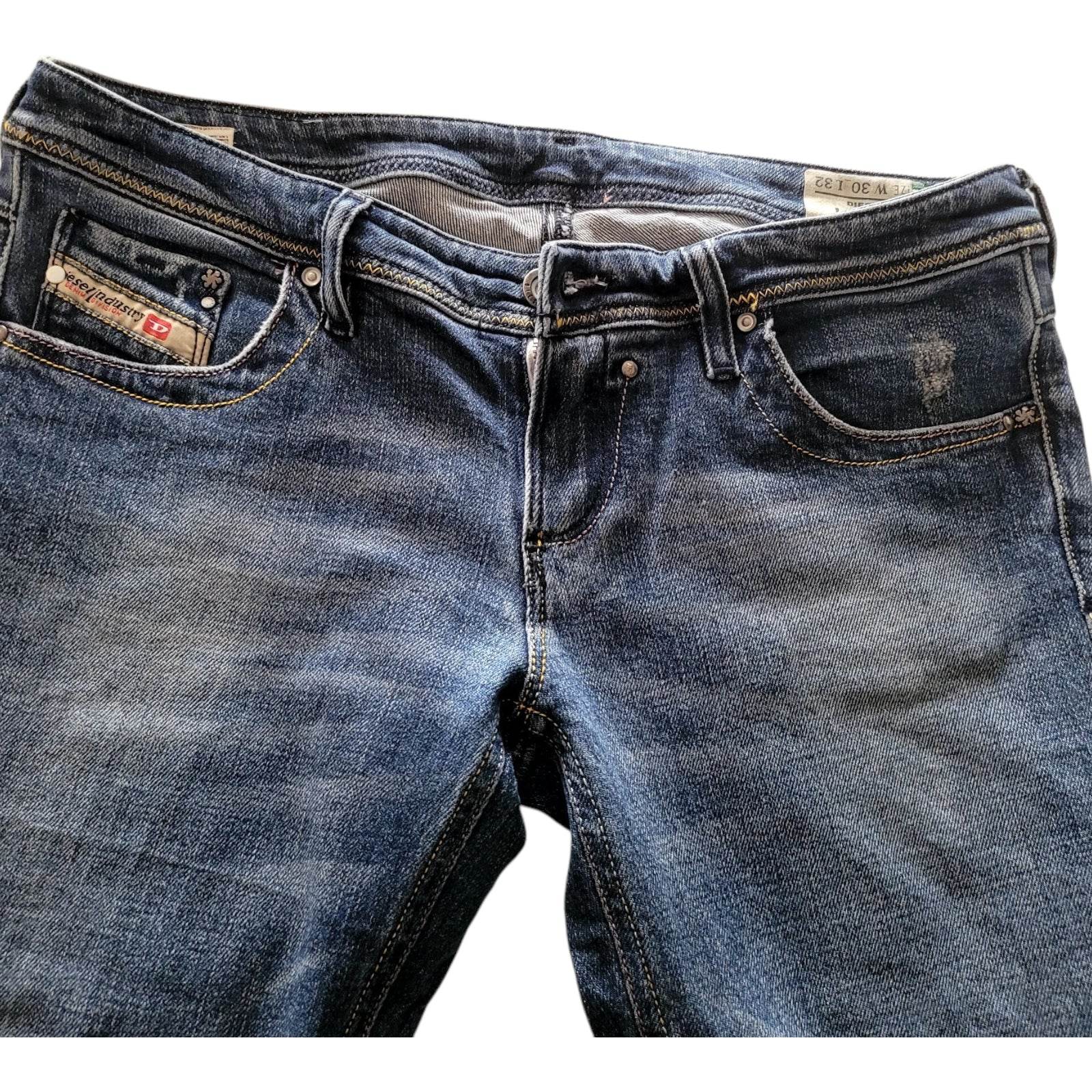 Diesel Lowky 008LA Stretch Jeans – W30 L32 – Unisex - USASTARFASHION