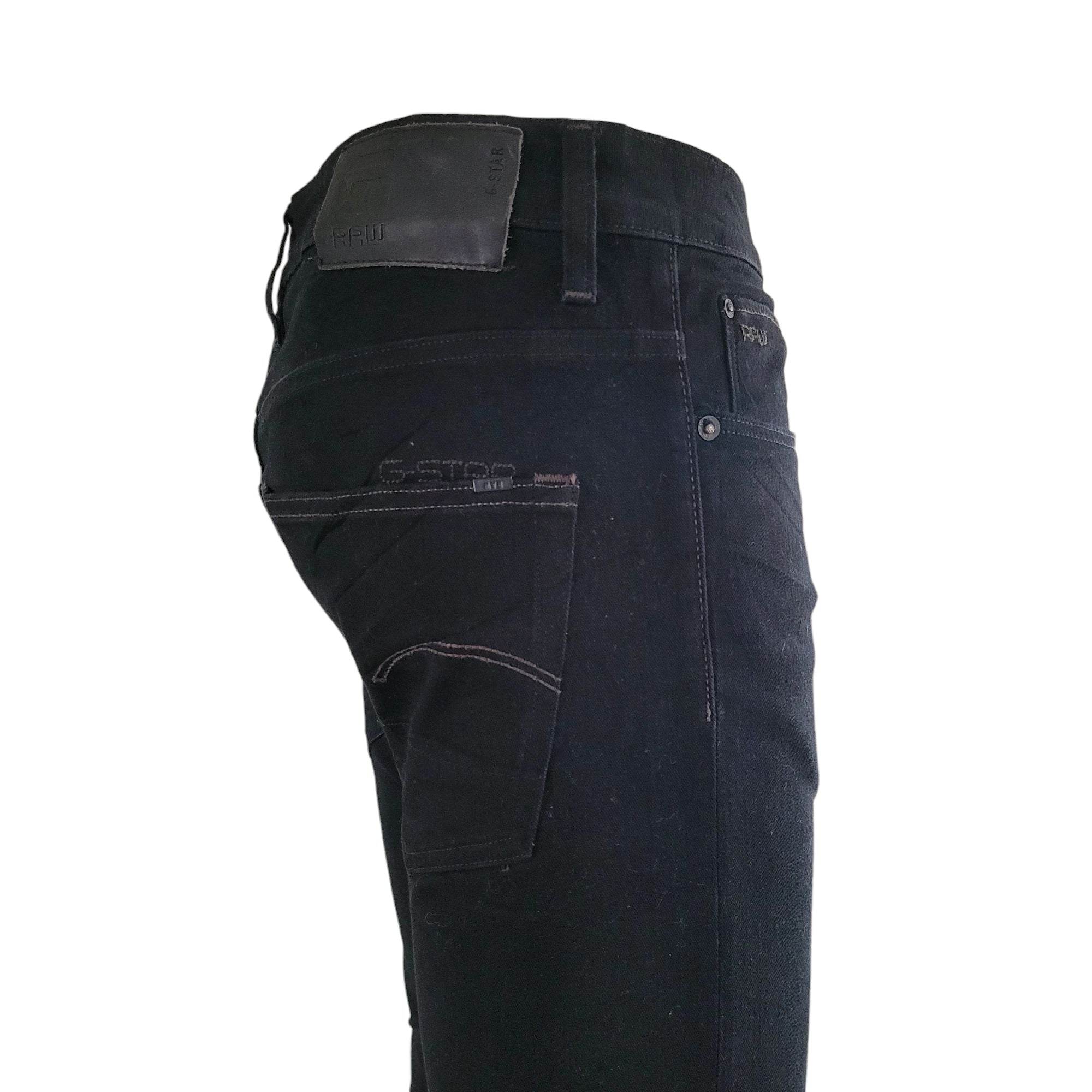 G - Star RAW 3301 Slim Black Jeans – Men’s W32 L32 - USASTARFASHION