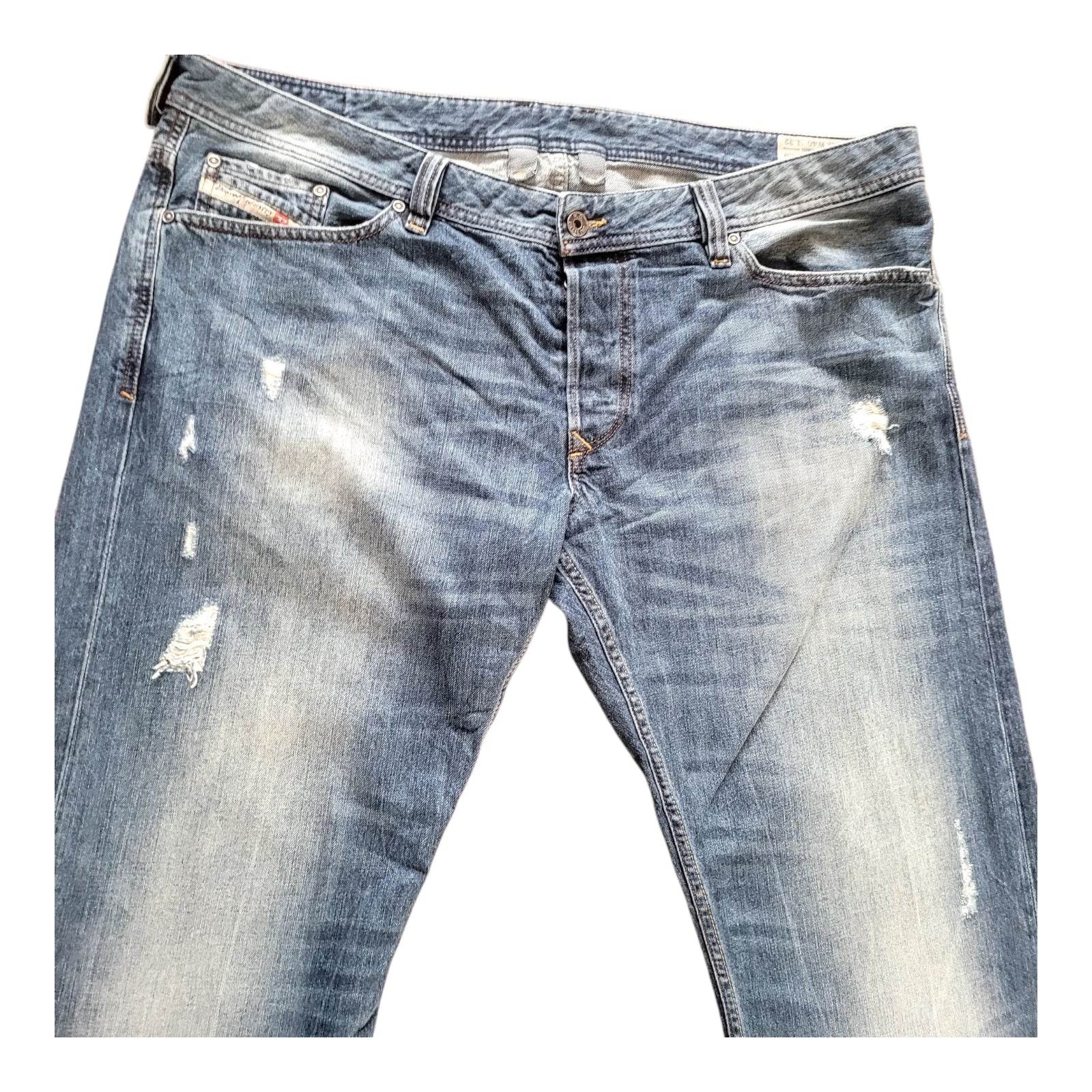 Diesel Viker W40 L32 ORBE4 Distressed Jeans - USASTARFASHION