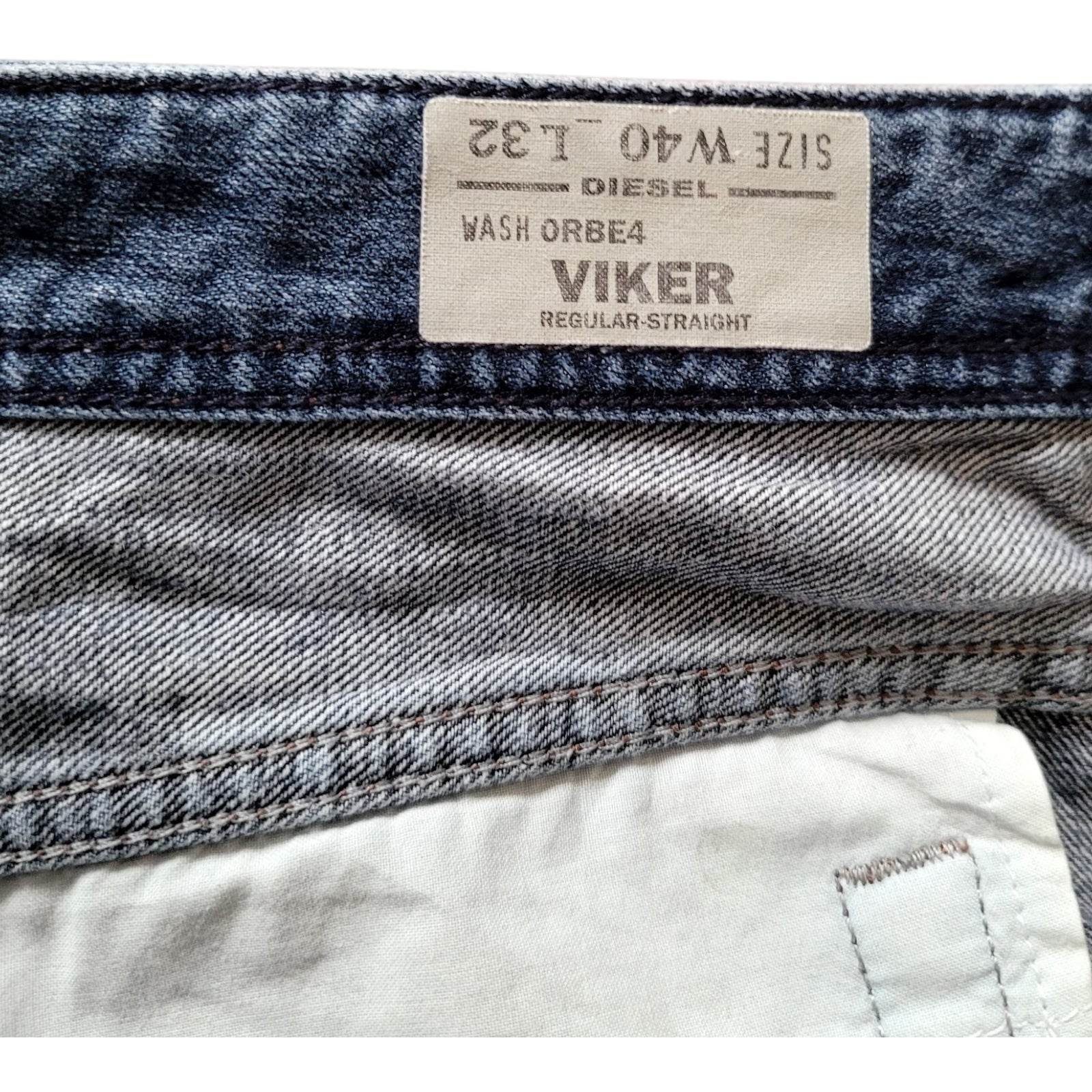 Diesel Viker W40 L32 ORBE4 Distressed Jeans - USASTARFASHION