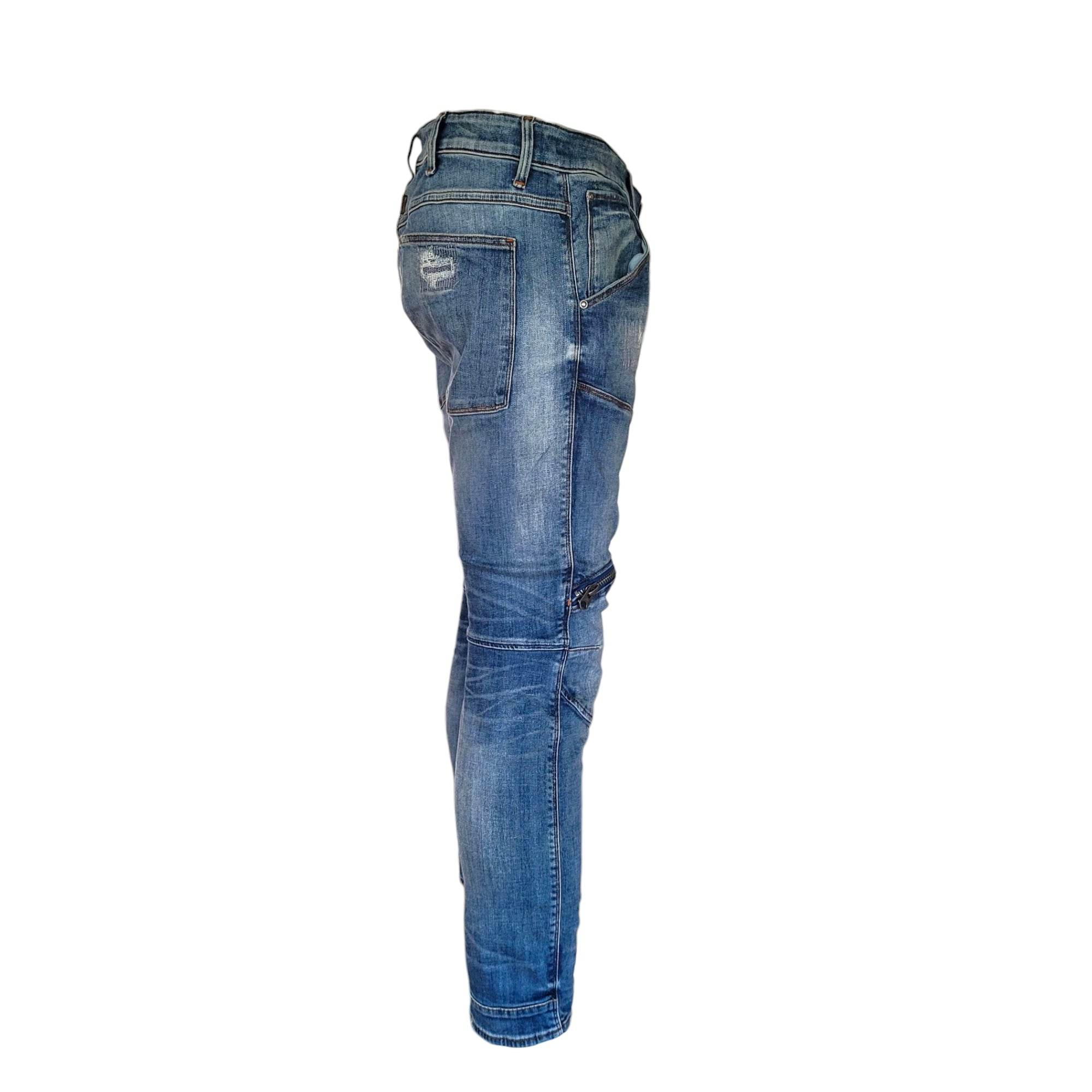G - Star RAW 5620 3D Zip Knee Skinny Jeans – W33 L30 - USASTARFASHION