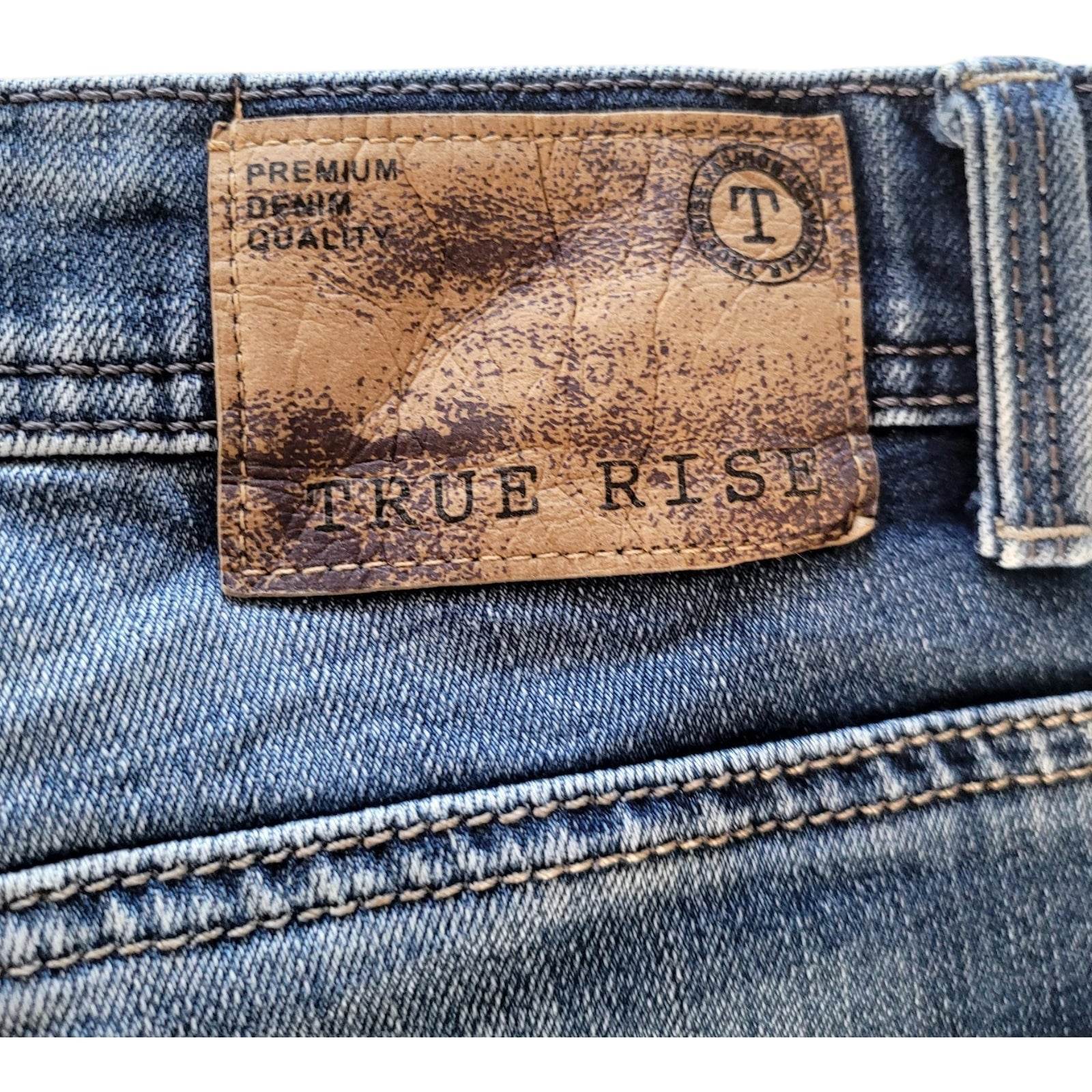 True Rise Premium Denim Jeans – W36 L29 - USASTARFASHION