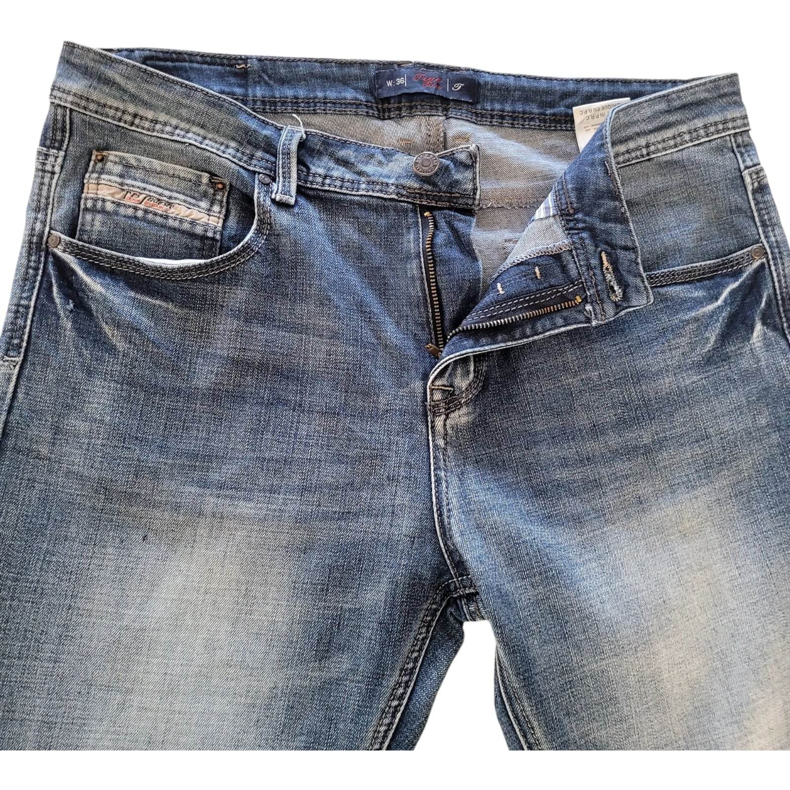 True Rise Premium Denim Jeans – W36 L29 - USASTARFASHION